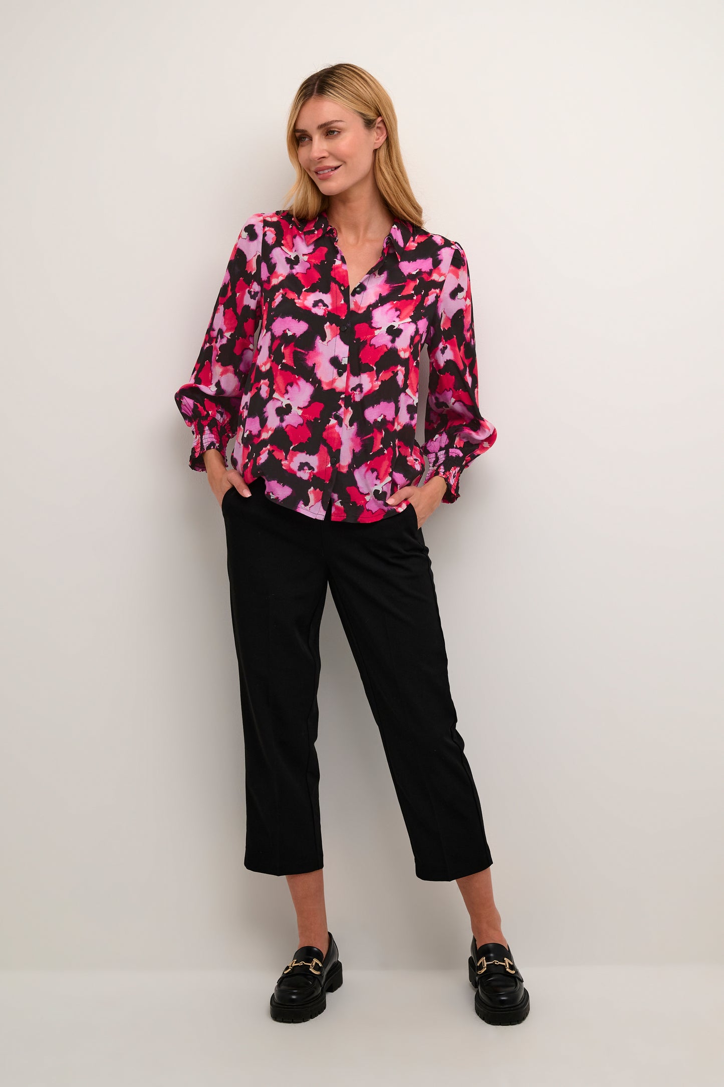 KAFFE ISABELLA Floral Blouse
