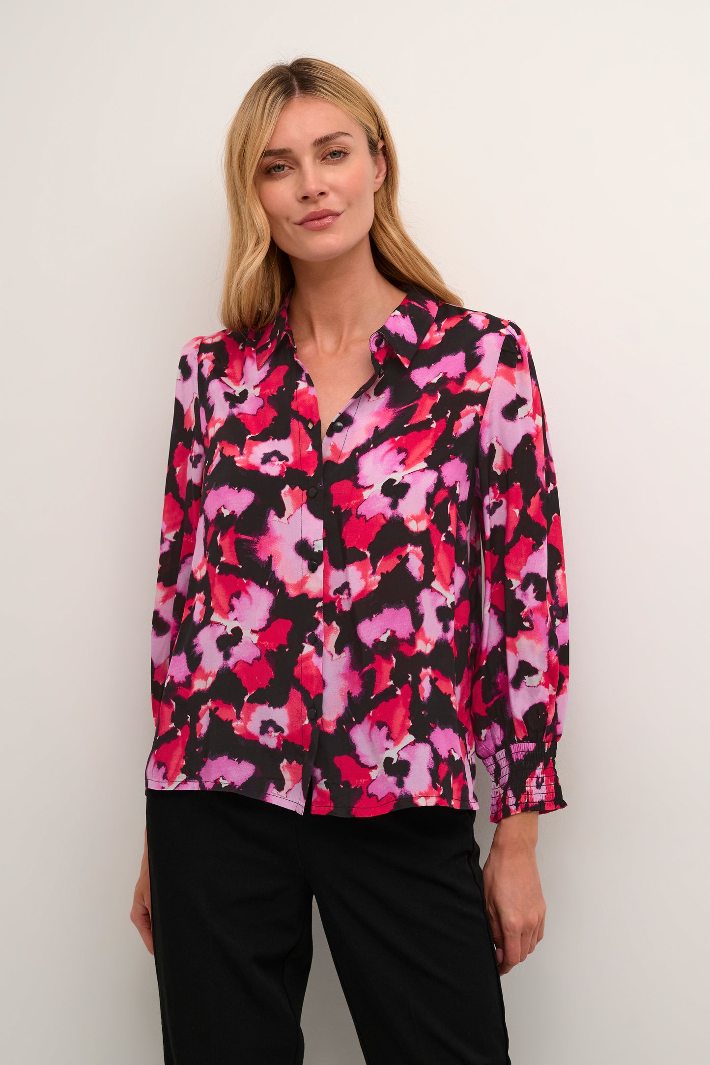 KAFFE ISABELLA Floral Blouse