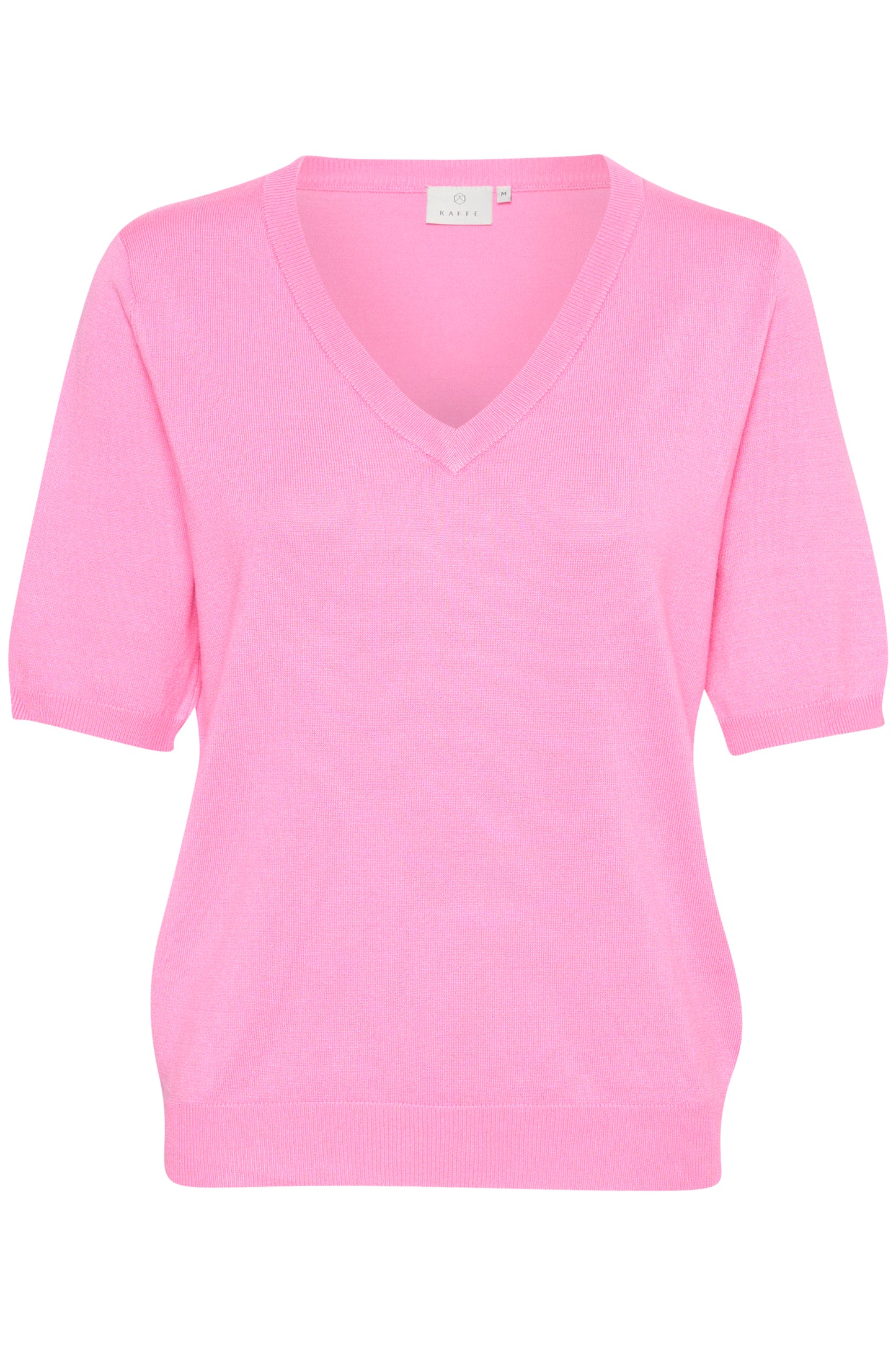 KAFFE LIZZA Rosebloom V Neck Pullover Knit