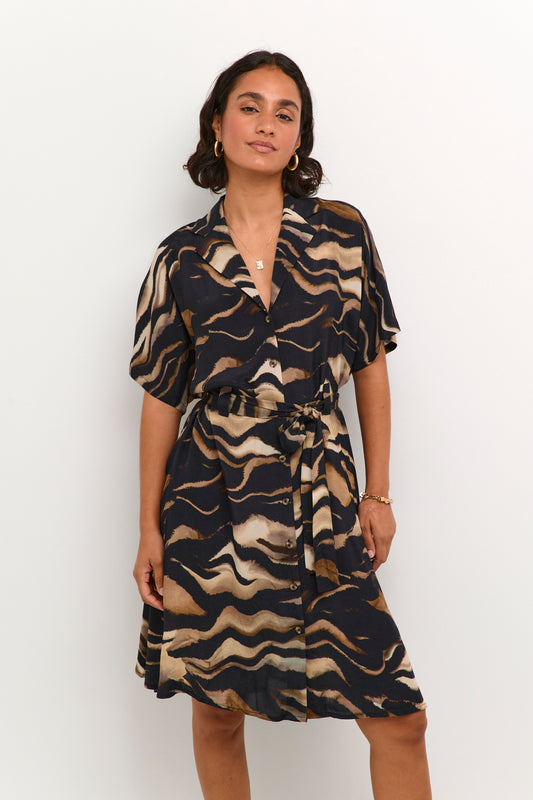 KAFFE LEILA Print Dress