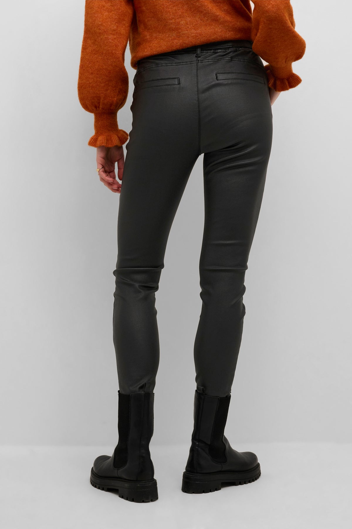 CREAM Torid Faux Leather Baggy Pant