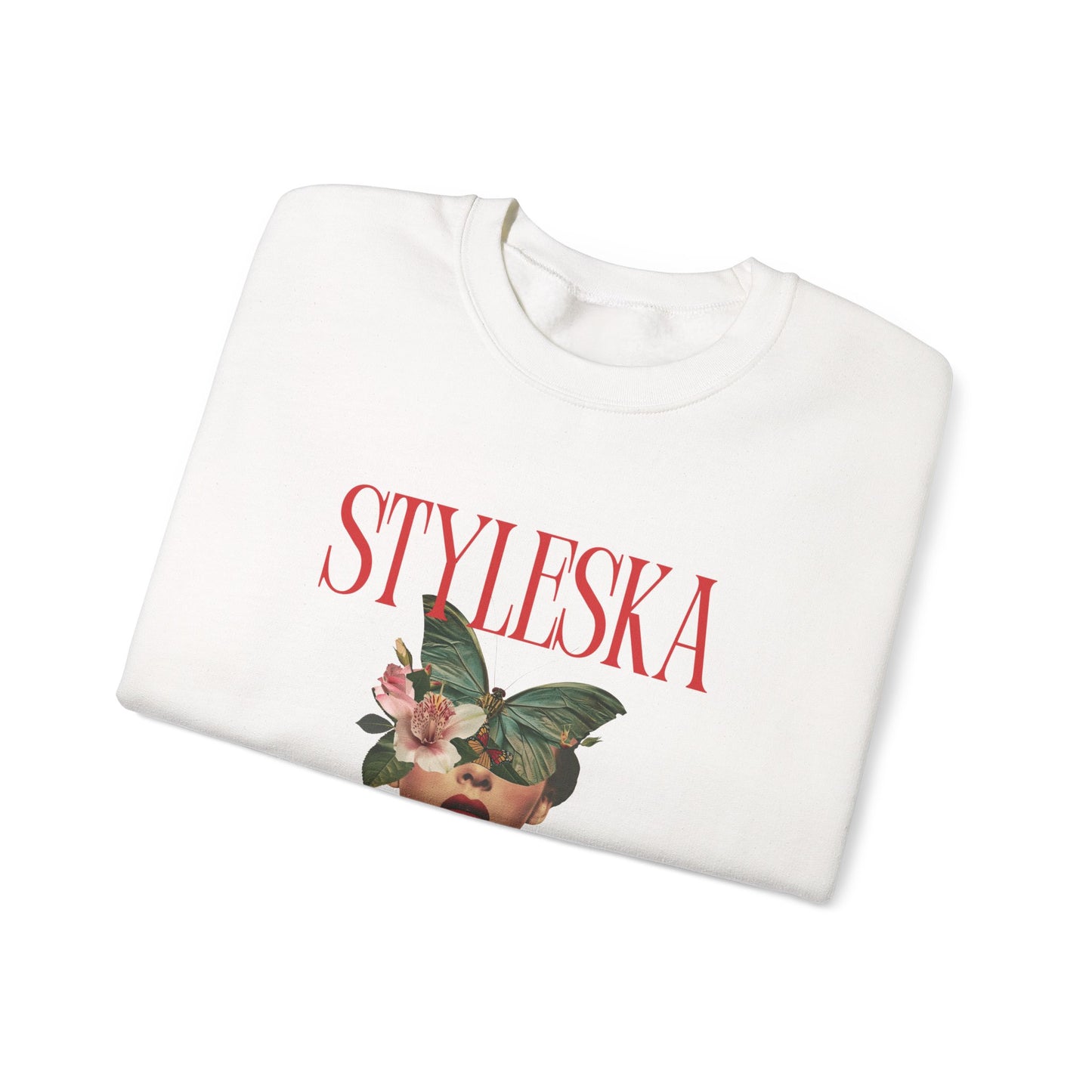 STYLESKA NEW ERA Graphic Crewneck | Gildan 18000 | Statement Sweatshirt | Unisex Fit