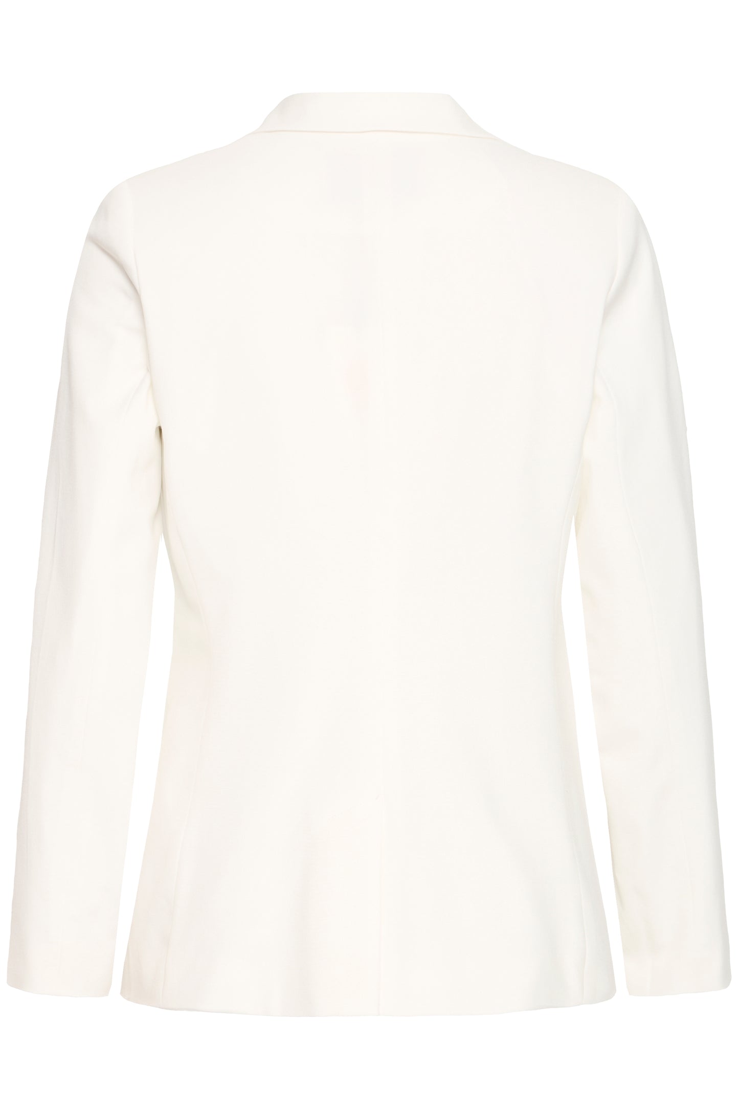 B.YOUNG LEIGHTON Cloud Dancer White Blazer – Tailored Statement Single-Button Jacket