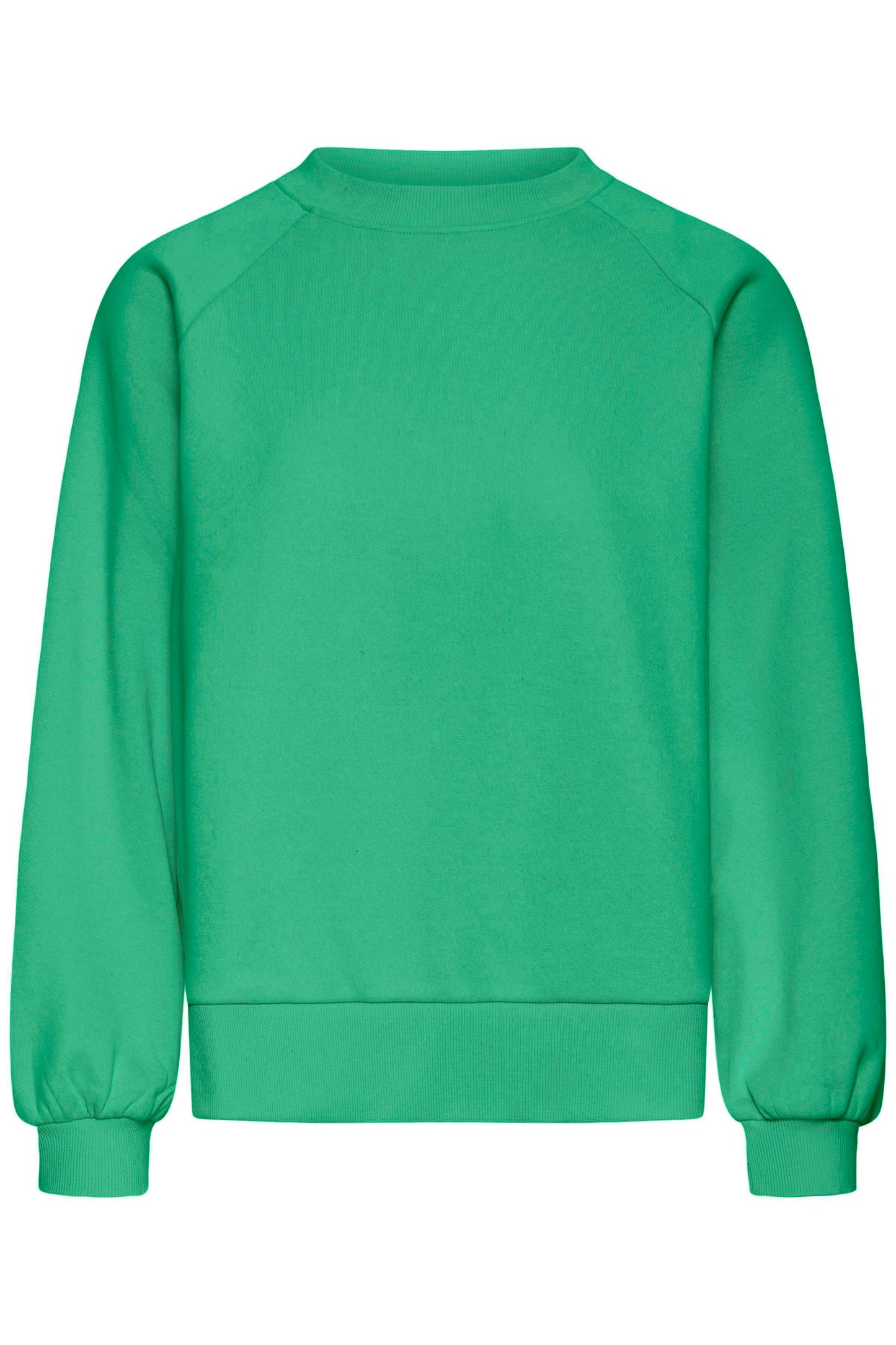 B.YOUNG MILEY Kelly Green Crewneck – Relaxed Fit Soft Sweatshirt