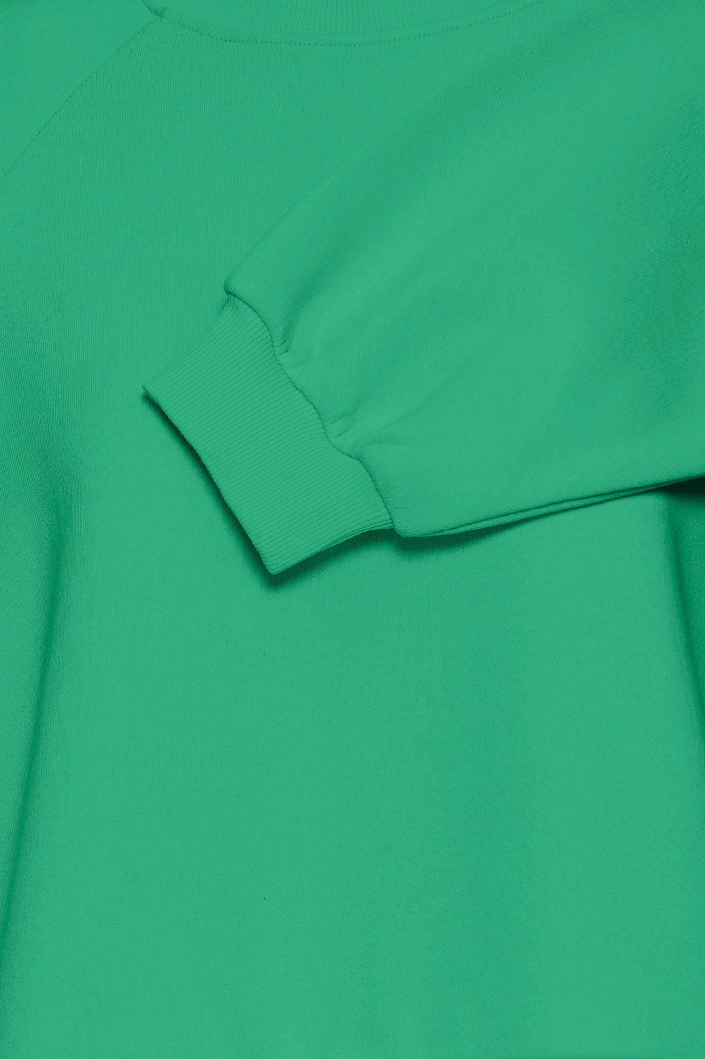 B.YOUNG MILEY Kelly Green Crewneck – Relaxed Fit Soft Sweatshirt