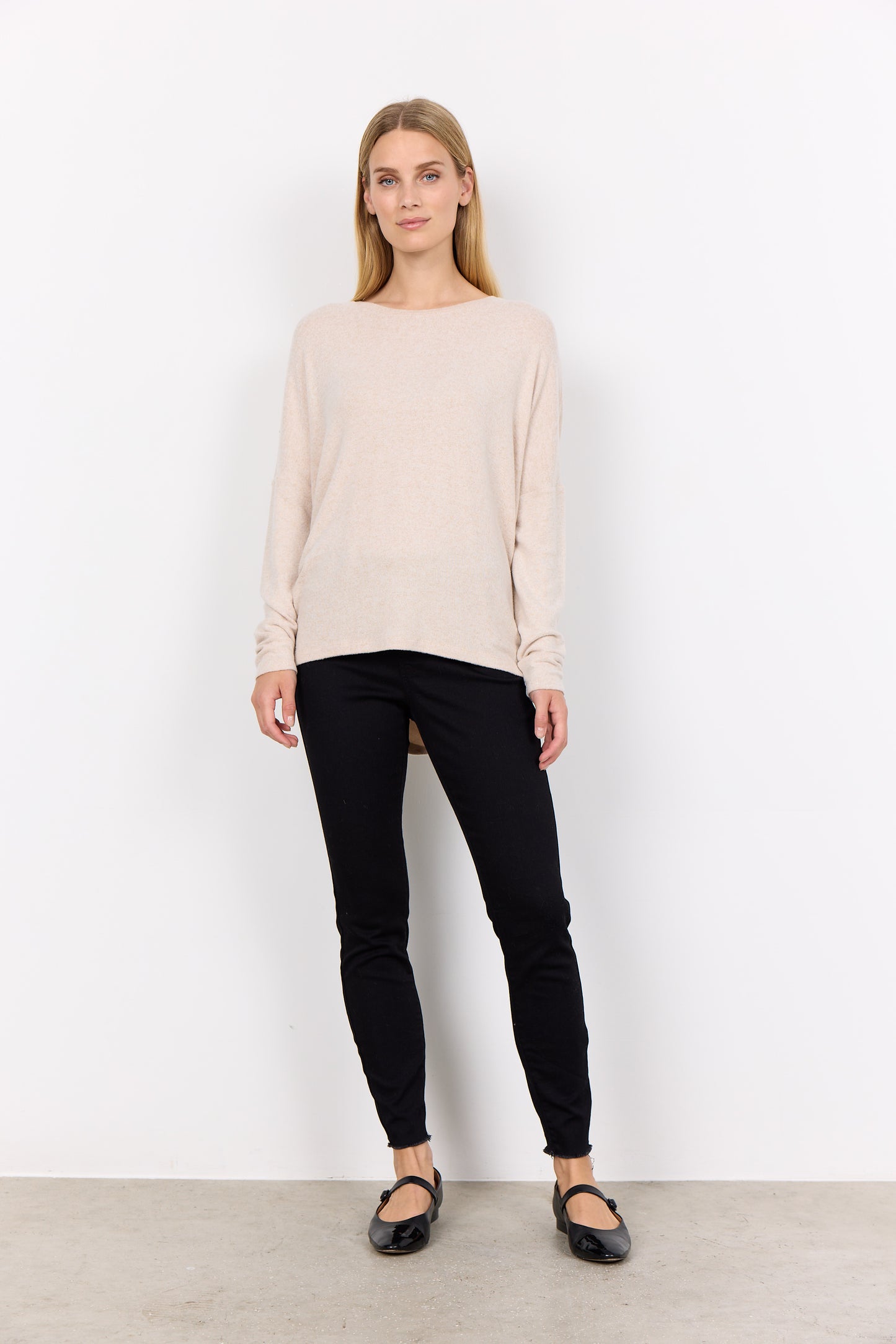 SOYA CONCEPT Biara 1 Cream Soft Knit