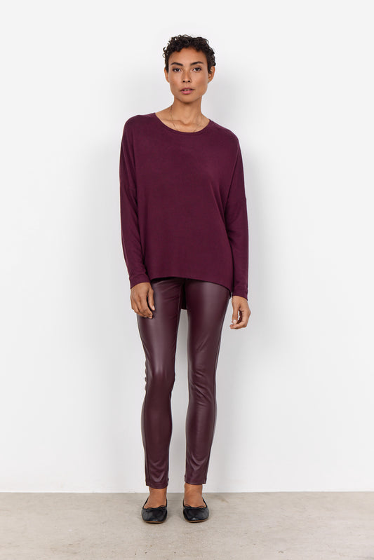 SOYA CONCEPT Biara 1 Wine Soft Knit