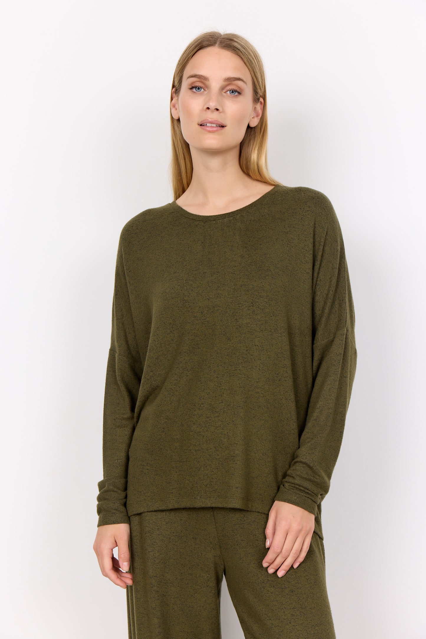 SOYA CONCEPT Biara 1 Olive Soft Knit