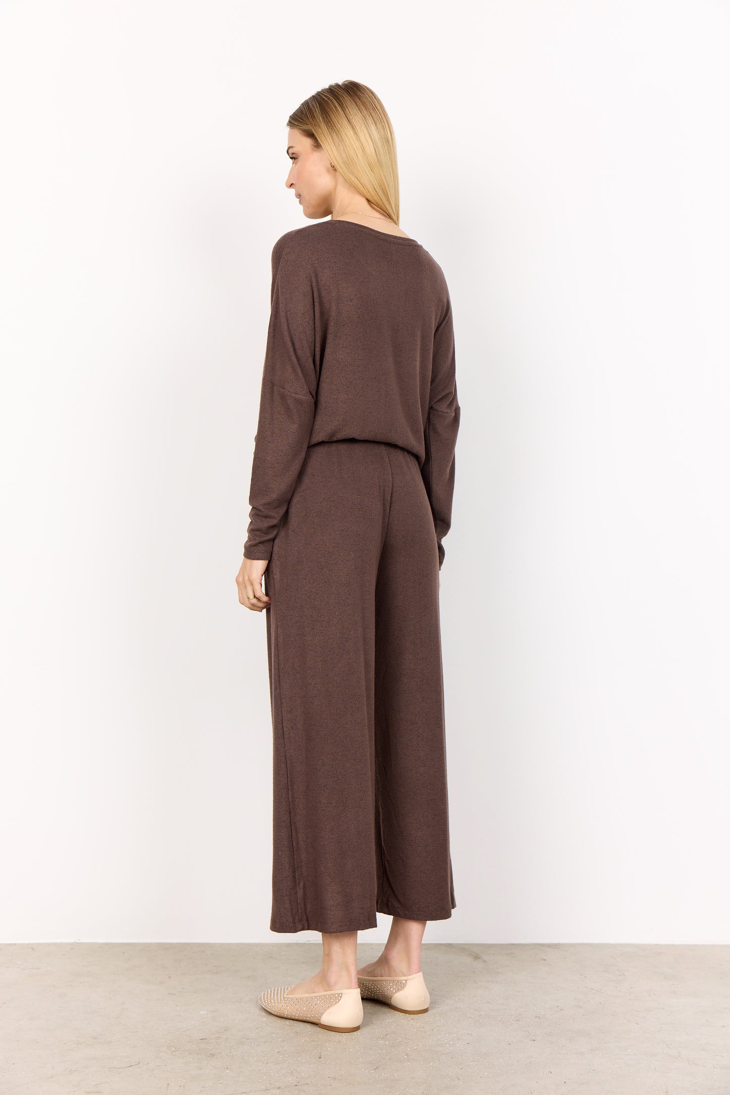SOYA CONCEPT Biara 1 Cocoa Brown Soft Knit