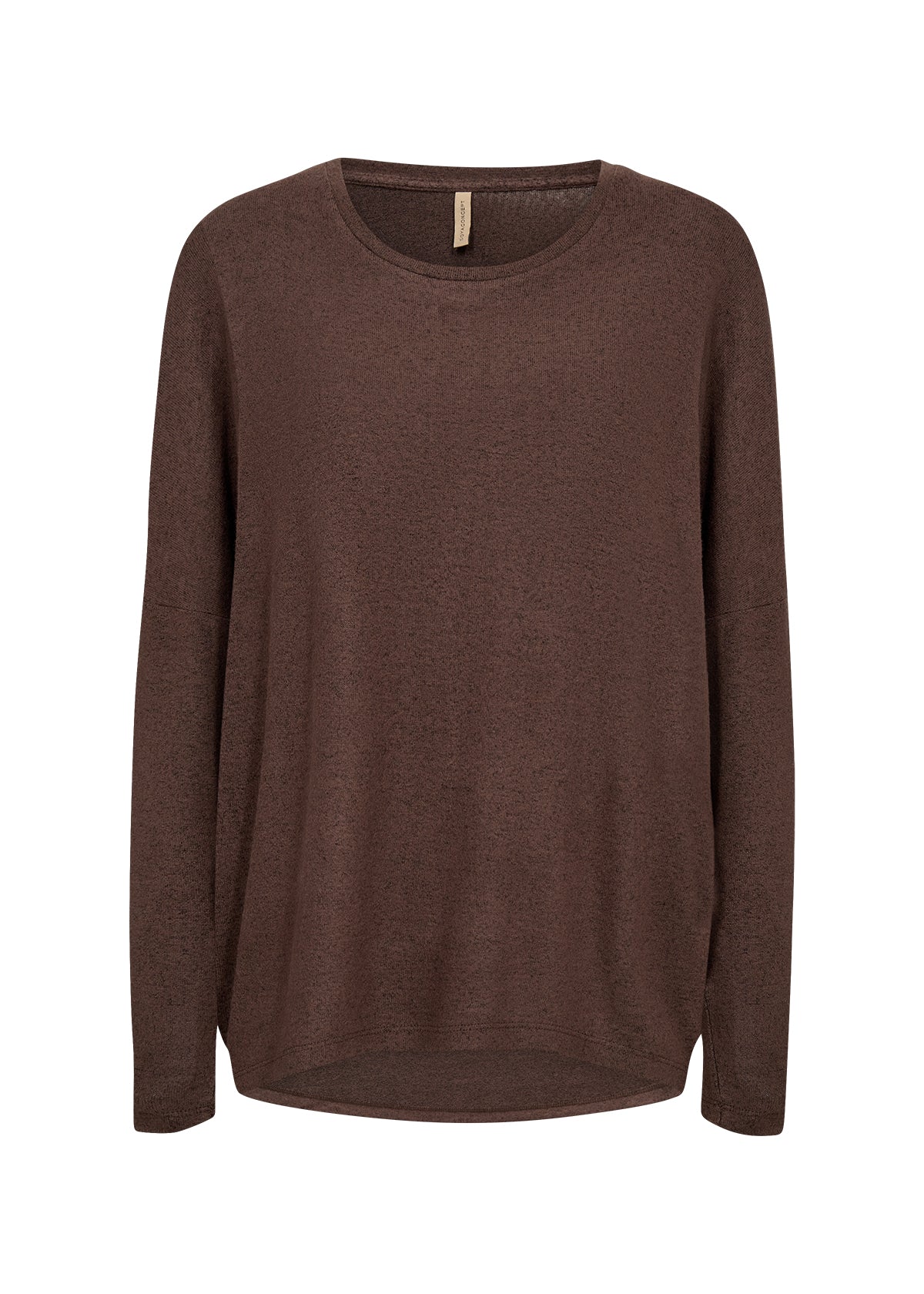 SOYA CONCEPT Biara 1 Cocoa Brown Soft Knit