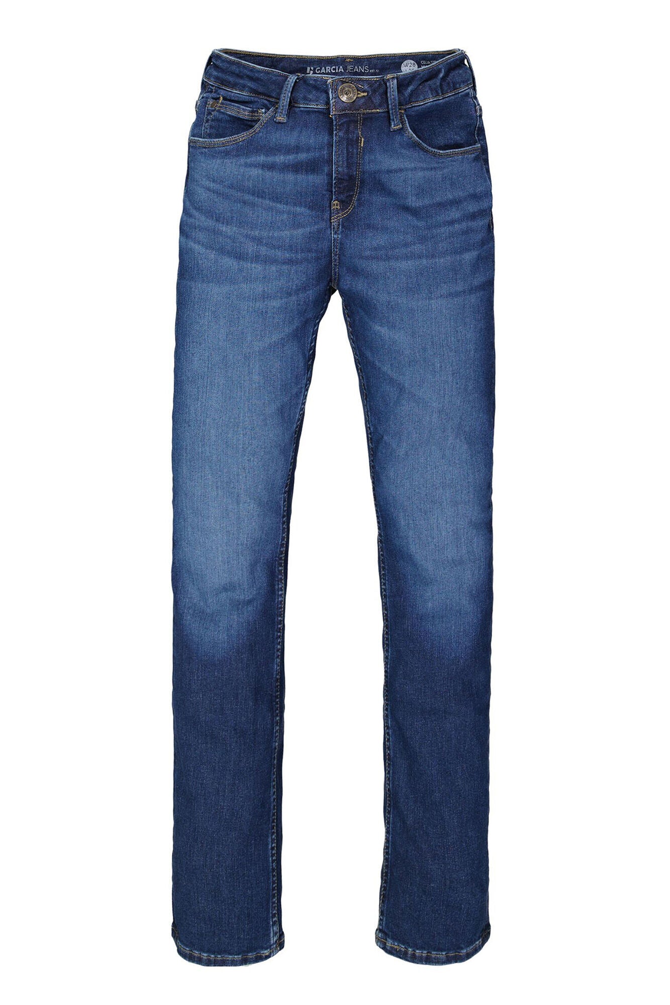 GARCIA CELIA FIT Dark Blue Denim Jeans