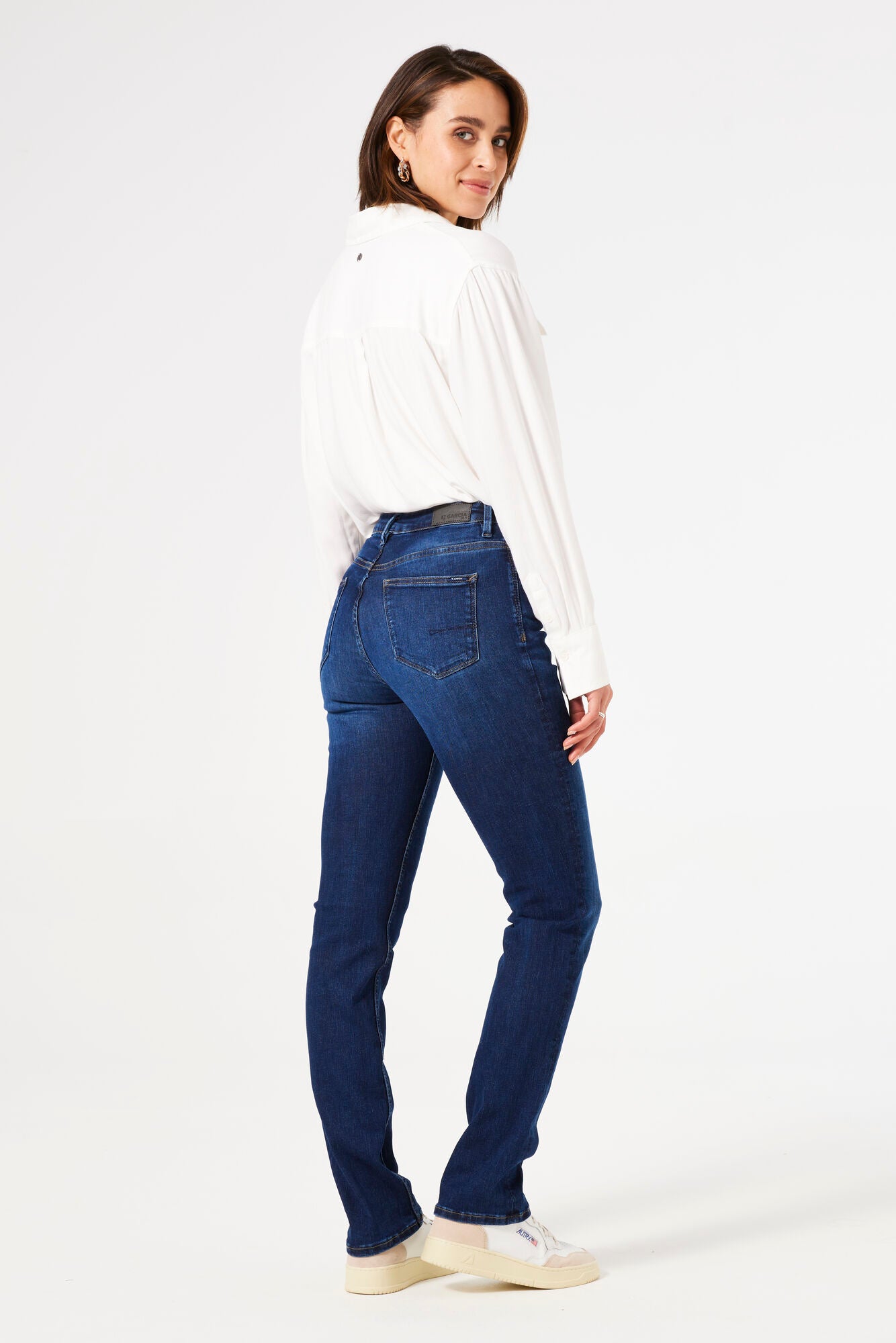 GARCIA CELIA FIT Dark Blue Denim Jeans