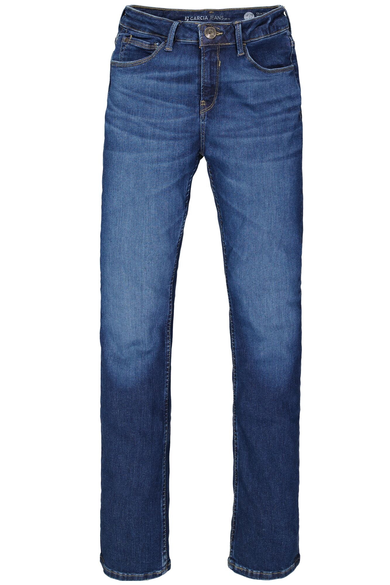 GARCIA CELIA FIT Dark Blue Denim Jeans