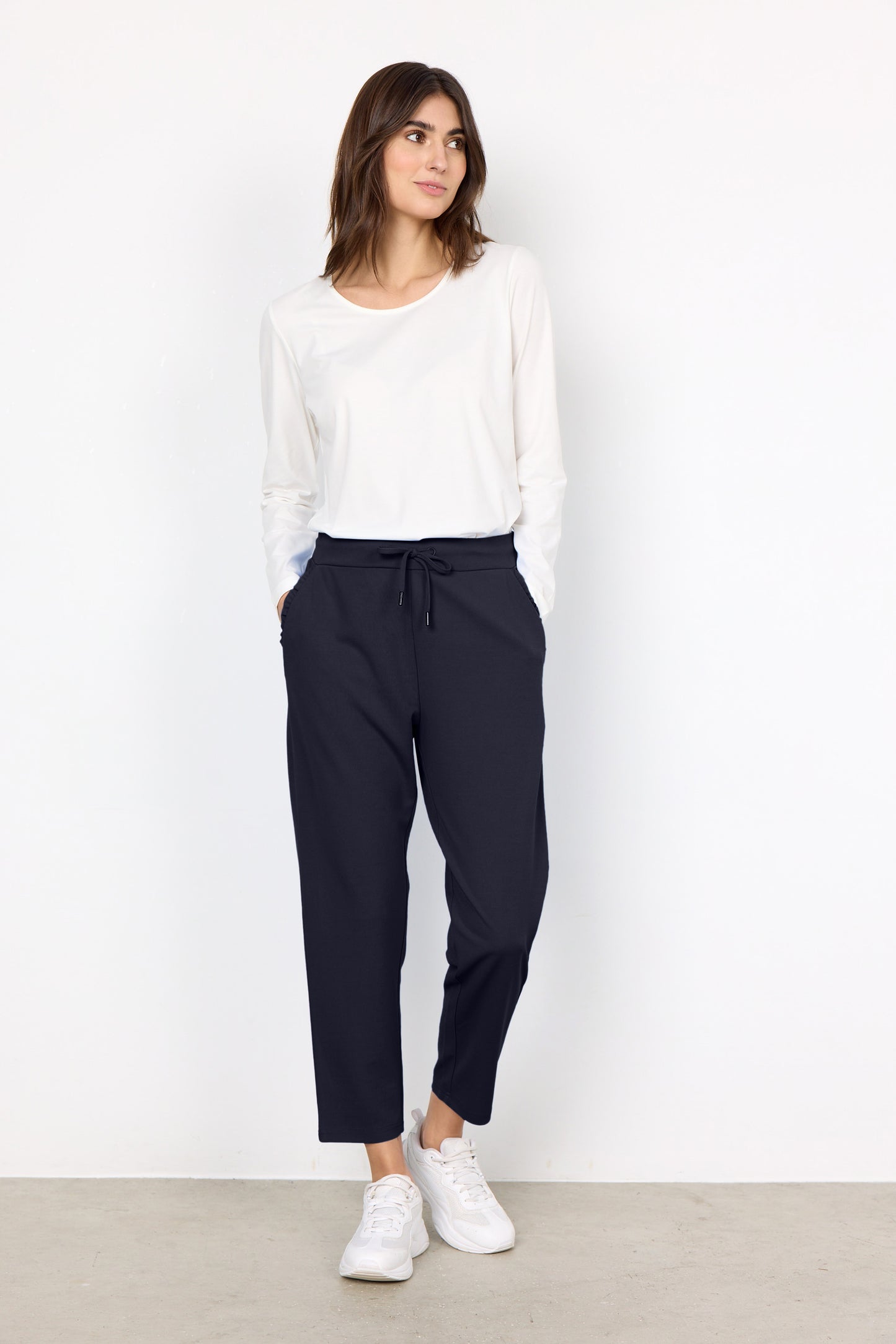 SOYA CONCEPT SIHAM 2 Navy Trousers