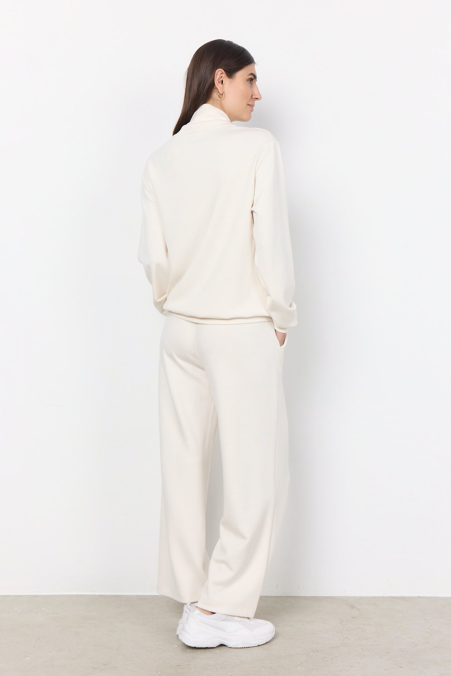 SOYA CONCEPT Banu 33 Cream Soft Sweat Pants