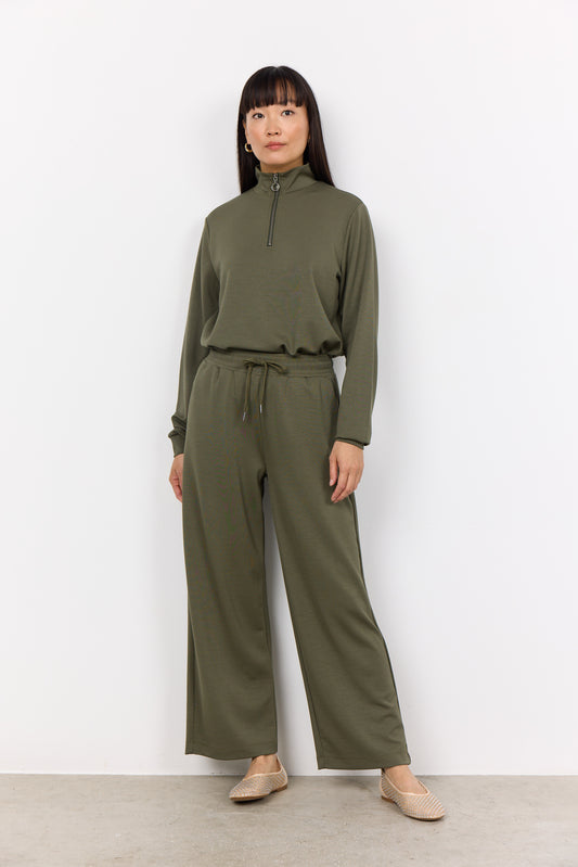 SOYA CONCEPT Banu 33 Olive Soft Sweat Pants