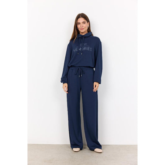 SOYA CONCEPT Banu 33 Navy Soft Sweat Pants