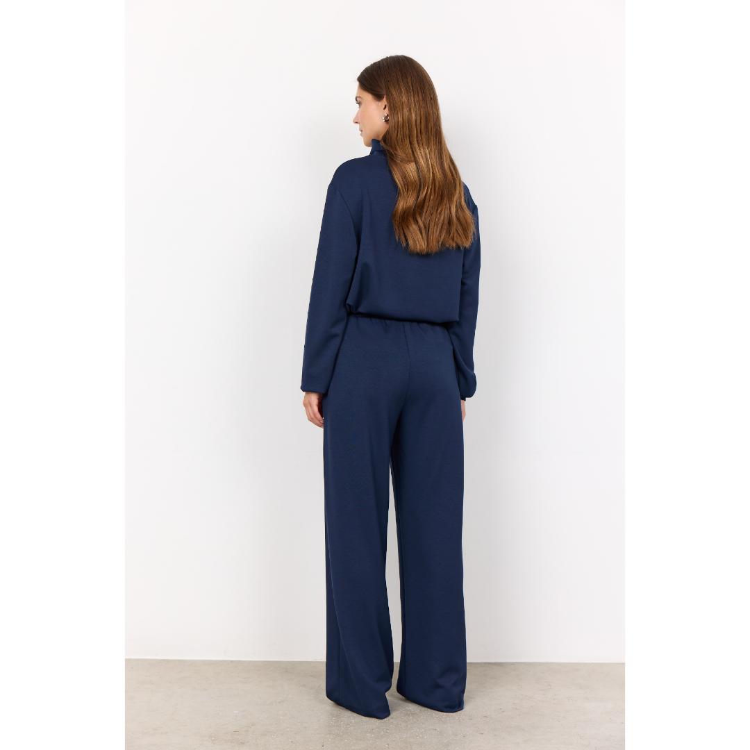SOYA CONCEPT Banu 33 Navy Soft Sweat Pants