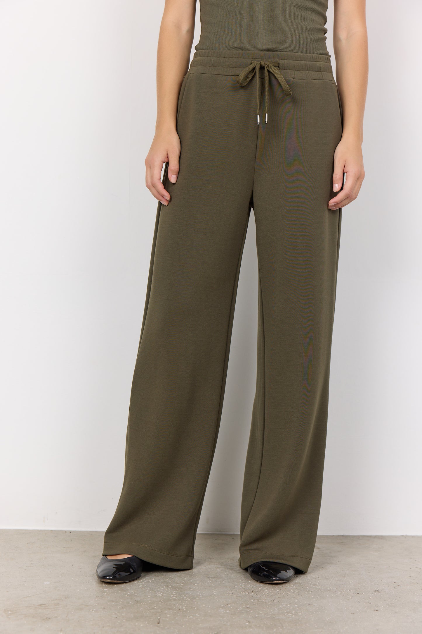 SOYA CONCEPT Banu 116 Dark Army Green Sweat Pants