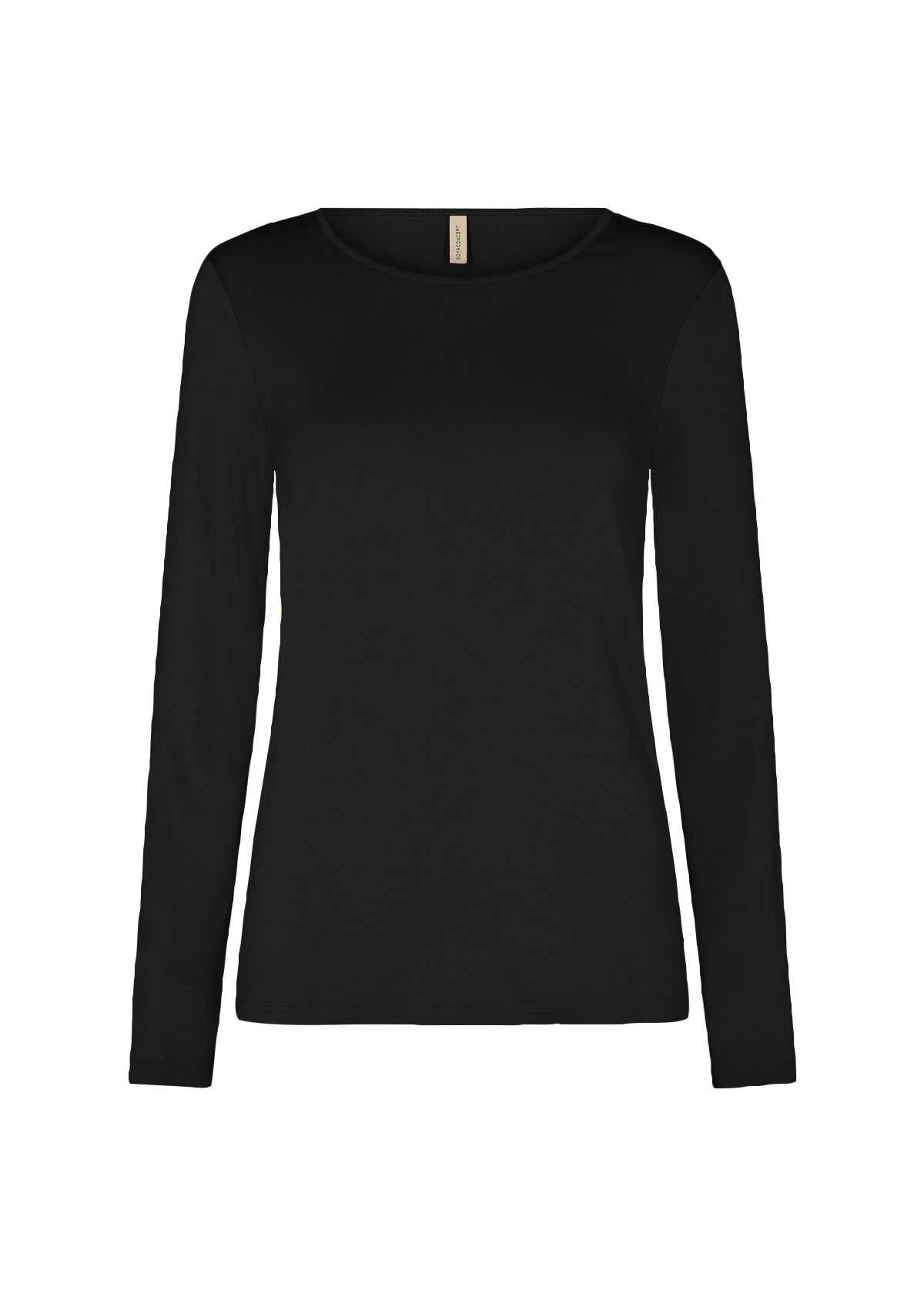 SOYA CONCEPT Marica 217 Black Longsleeve Shirt