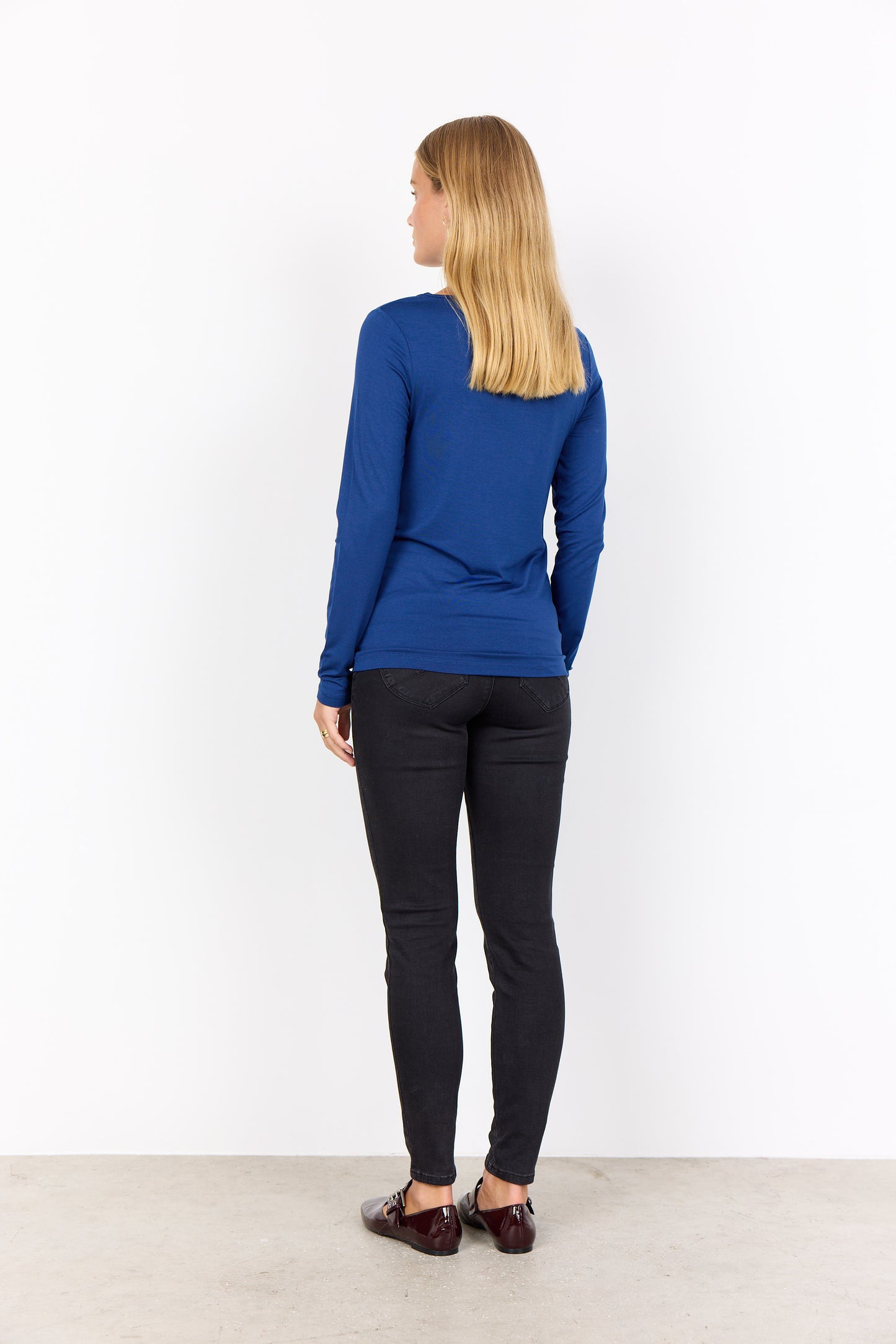 SOYA CONCEPT Marica 217 Cobalt Blue Longsleeve Shirt