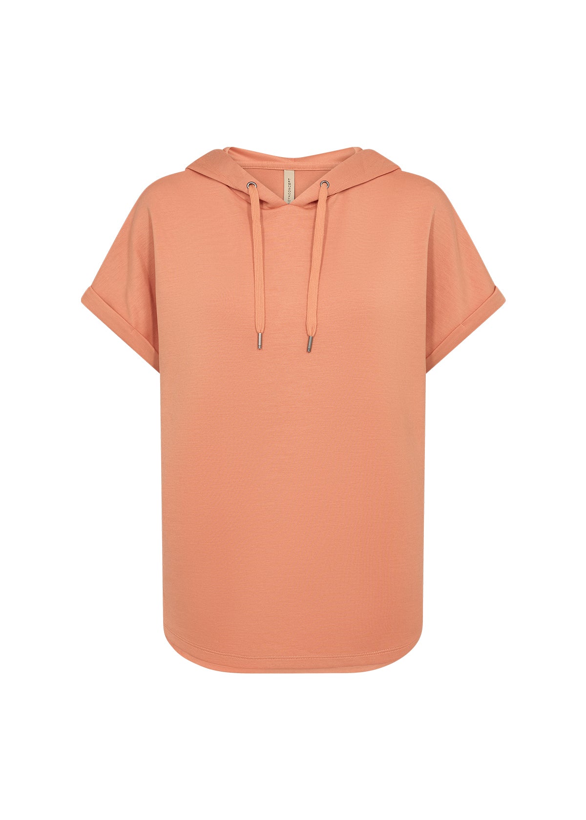 SOYA CONCEPT Banu 143 Papaya Modal Short Sleeve Sweatshirt