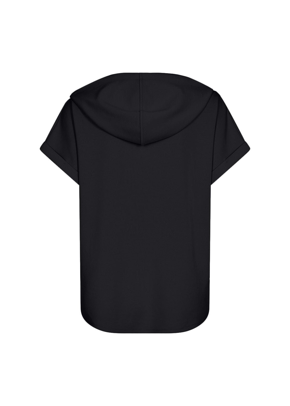 SOYA CONCEPT Banu 143 Black Modal Short Sleeve Sweatshirt