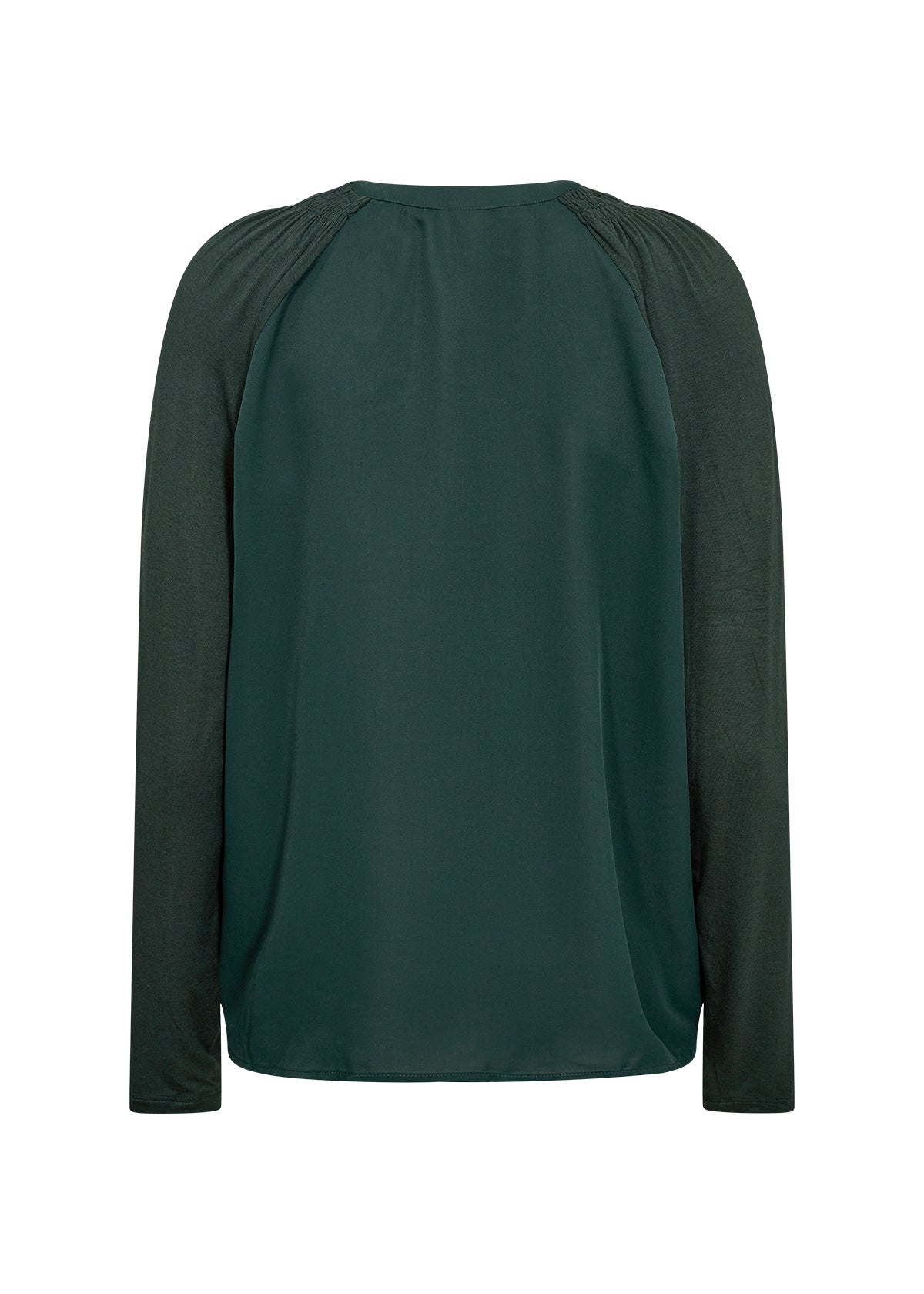 SOYA CONCEPT Hermine 2 Dark Pine Rhinestone Button Shirt
