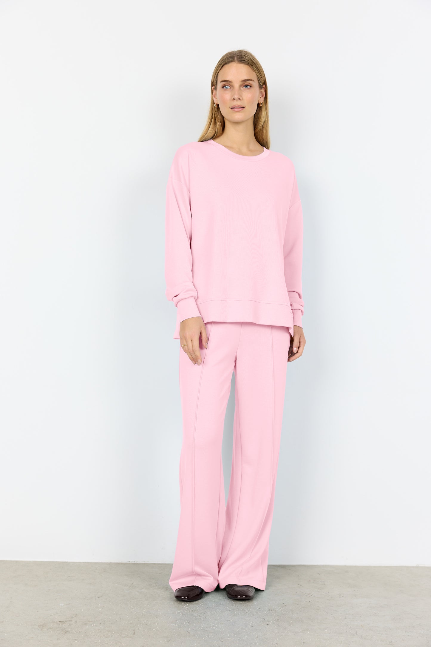 SOYA CONCEPT Pink BANU 164 Crewneck Sweater