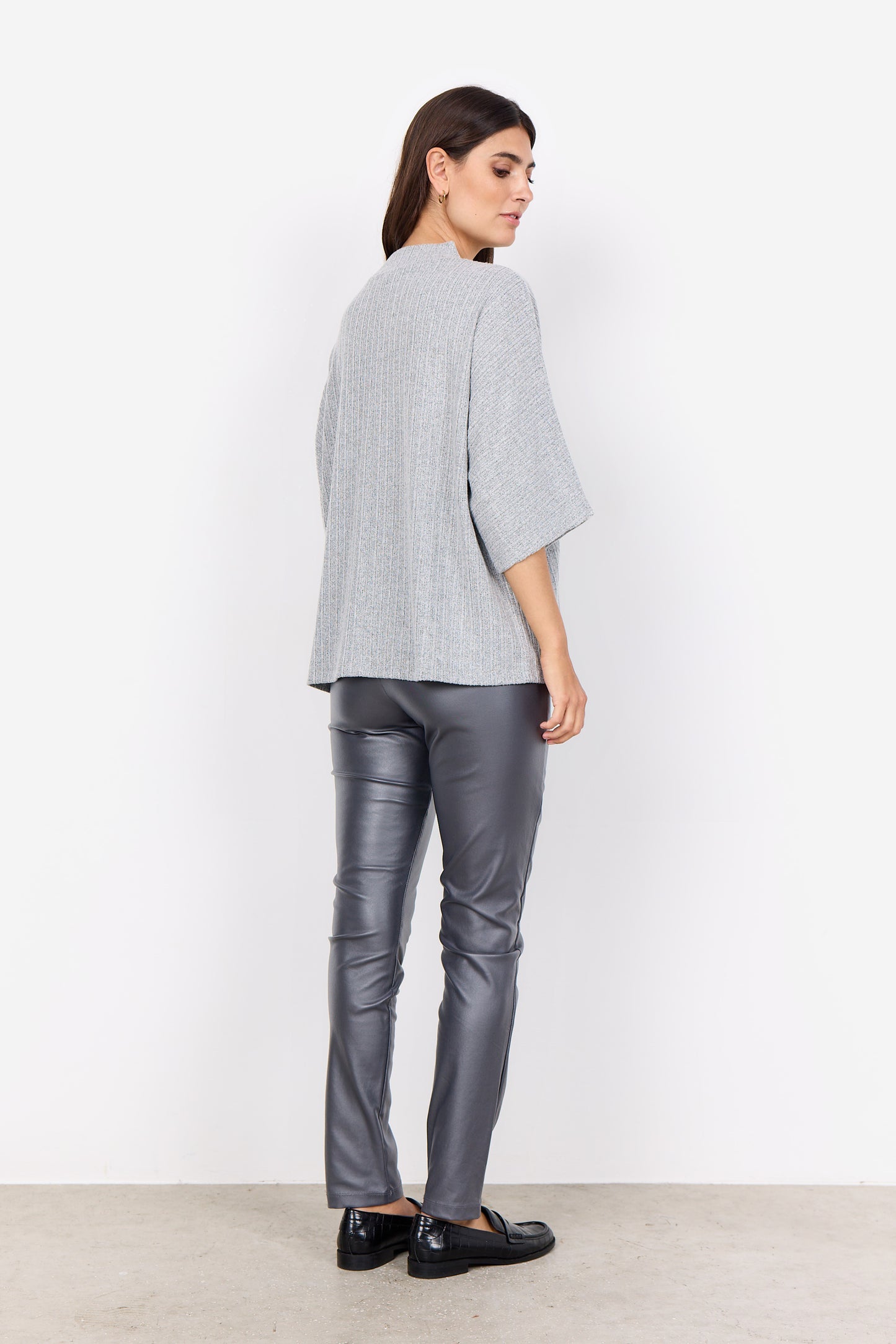SOYA CONCEPT Isel Light Grey Knit Top