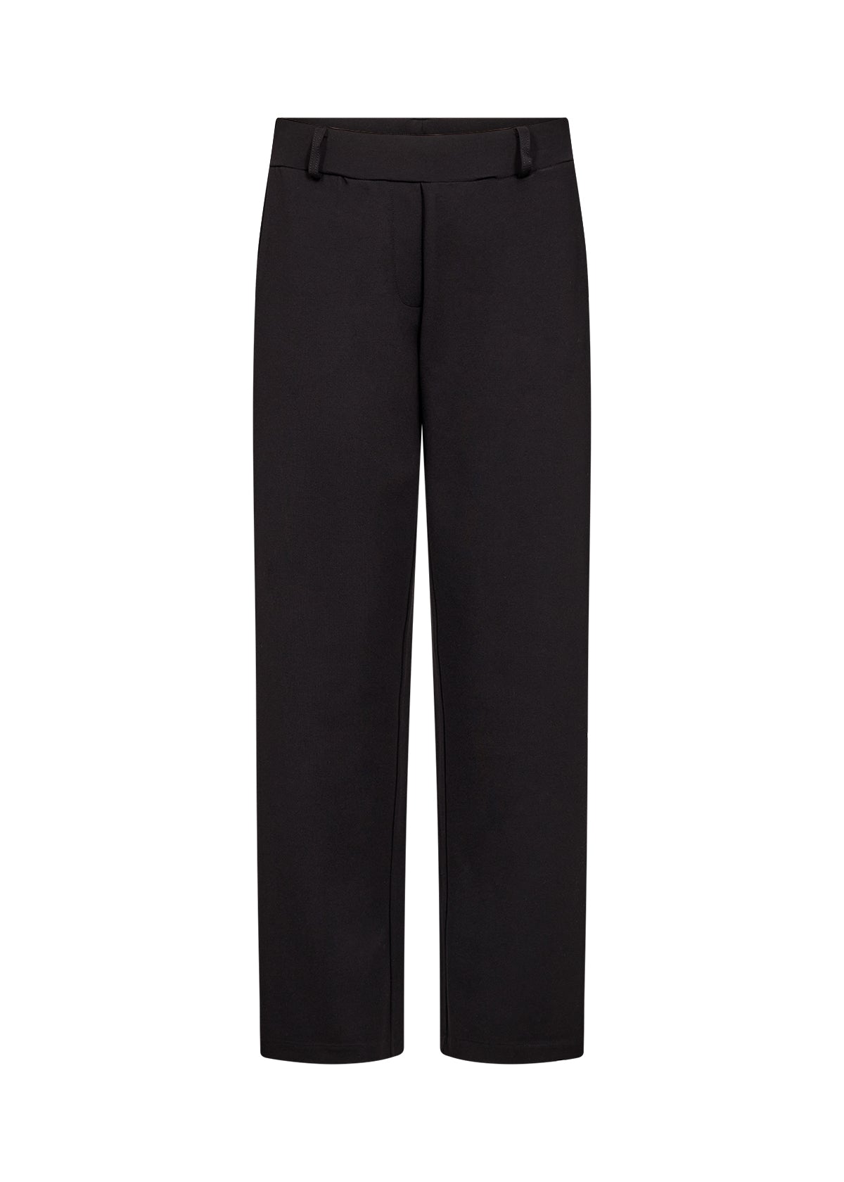 SOYA CONCEPT NANNI Black Straight Fit Trousers