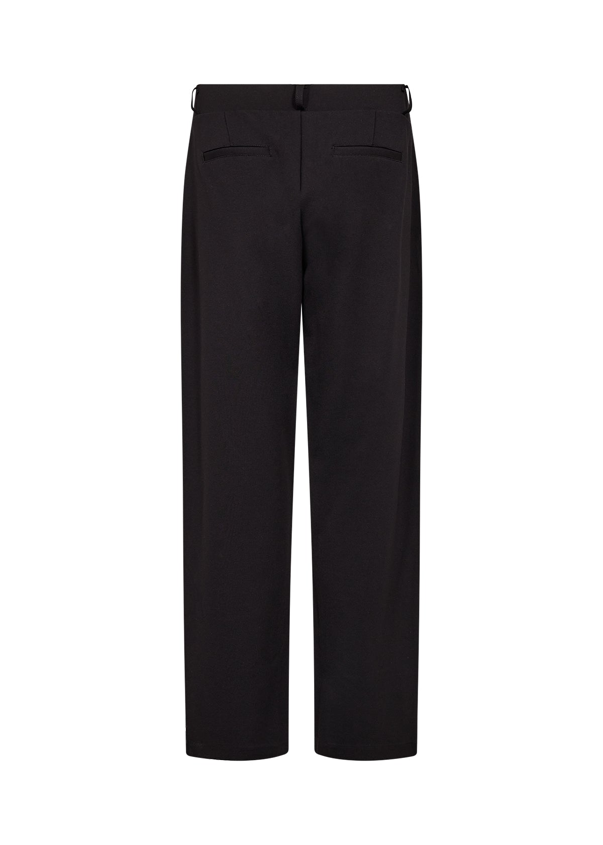 SOYA CONCEPT NANNI Black Straight Fit Trousers
