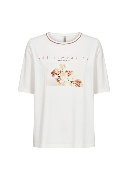 SOYA CONCEPT Orlain Floral Graphic T Shirt