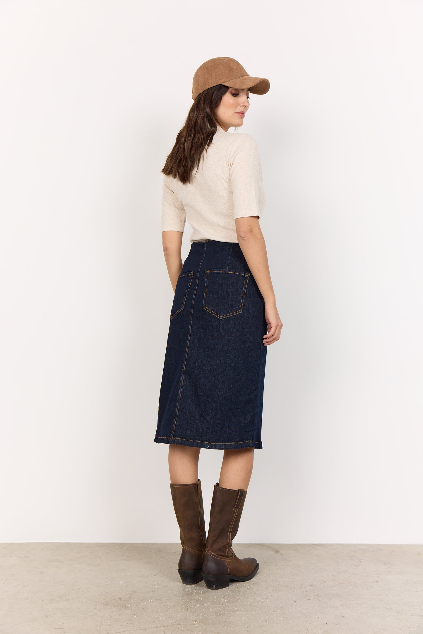 SOYA CONCEPT MIGNON 13 Cream Shirt
