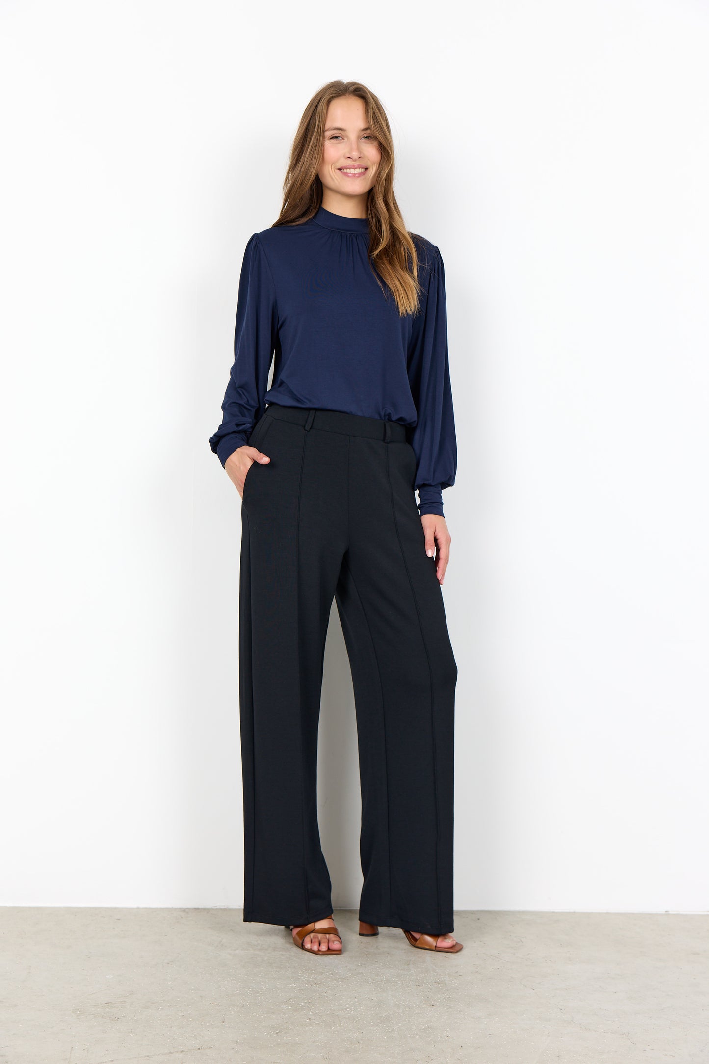 SOYA CONCEPT VITA Black Trousers