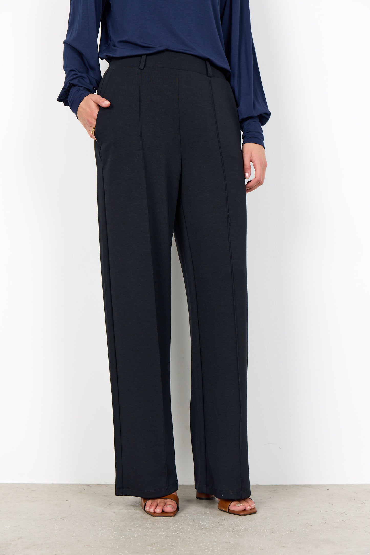 SOYA CONCEPT VITA Black Trousers