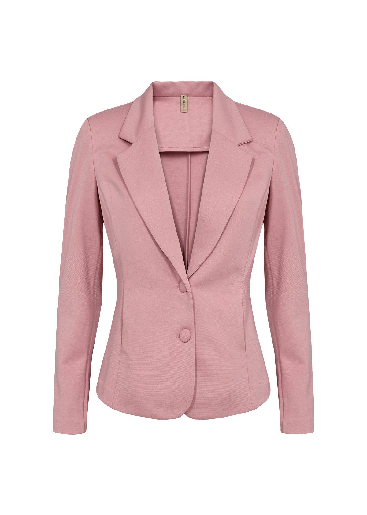 SOYA CONCEPT Daniella Blush Pink Fitted Blazer