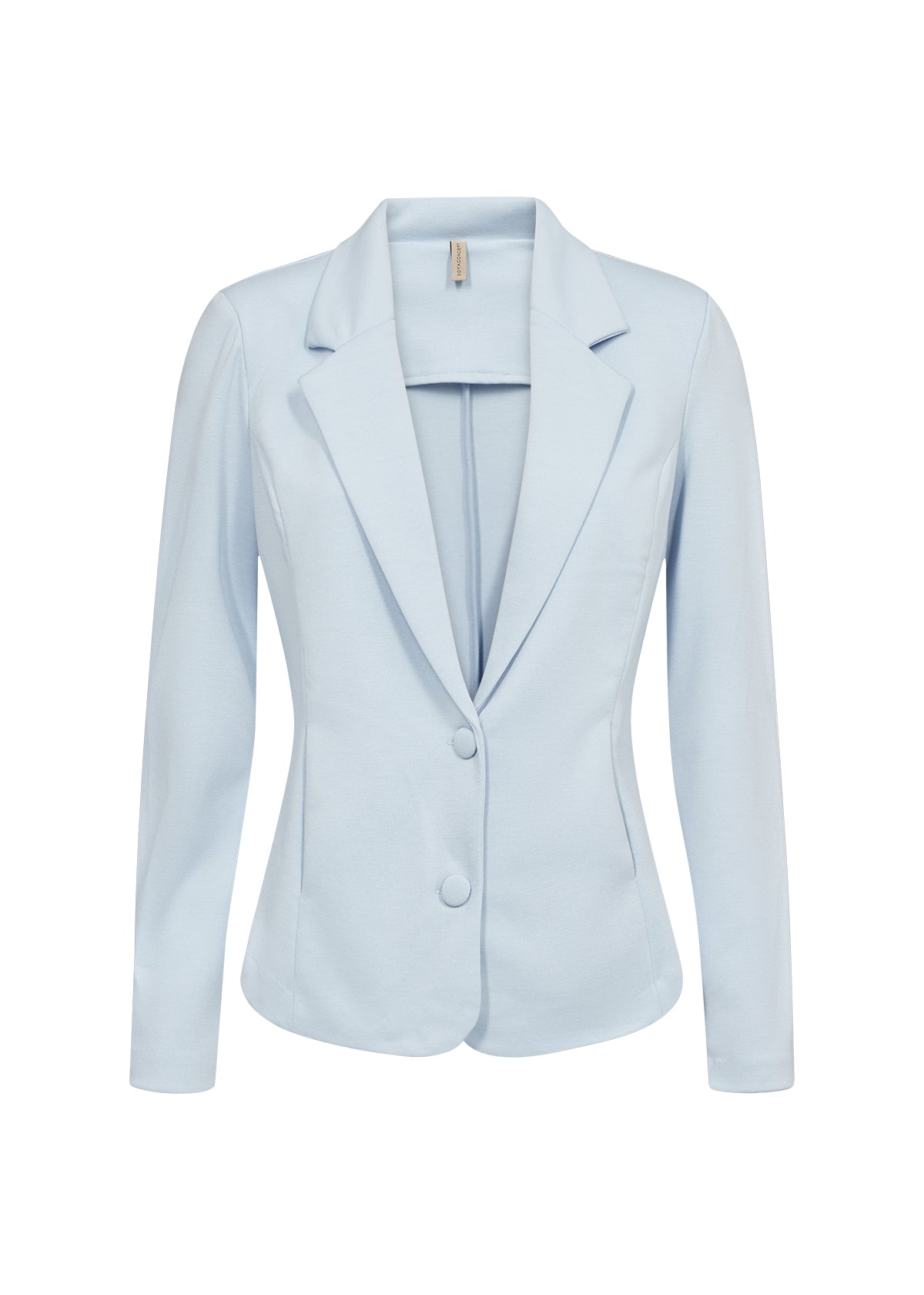 SOYA CONCEPT Daniella Skyway Light Blue Fitted Blazer