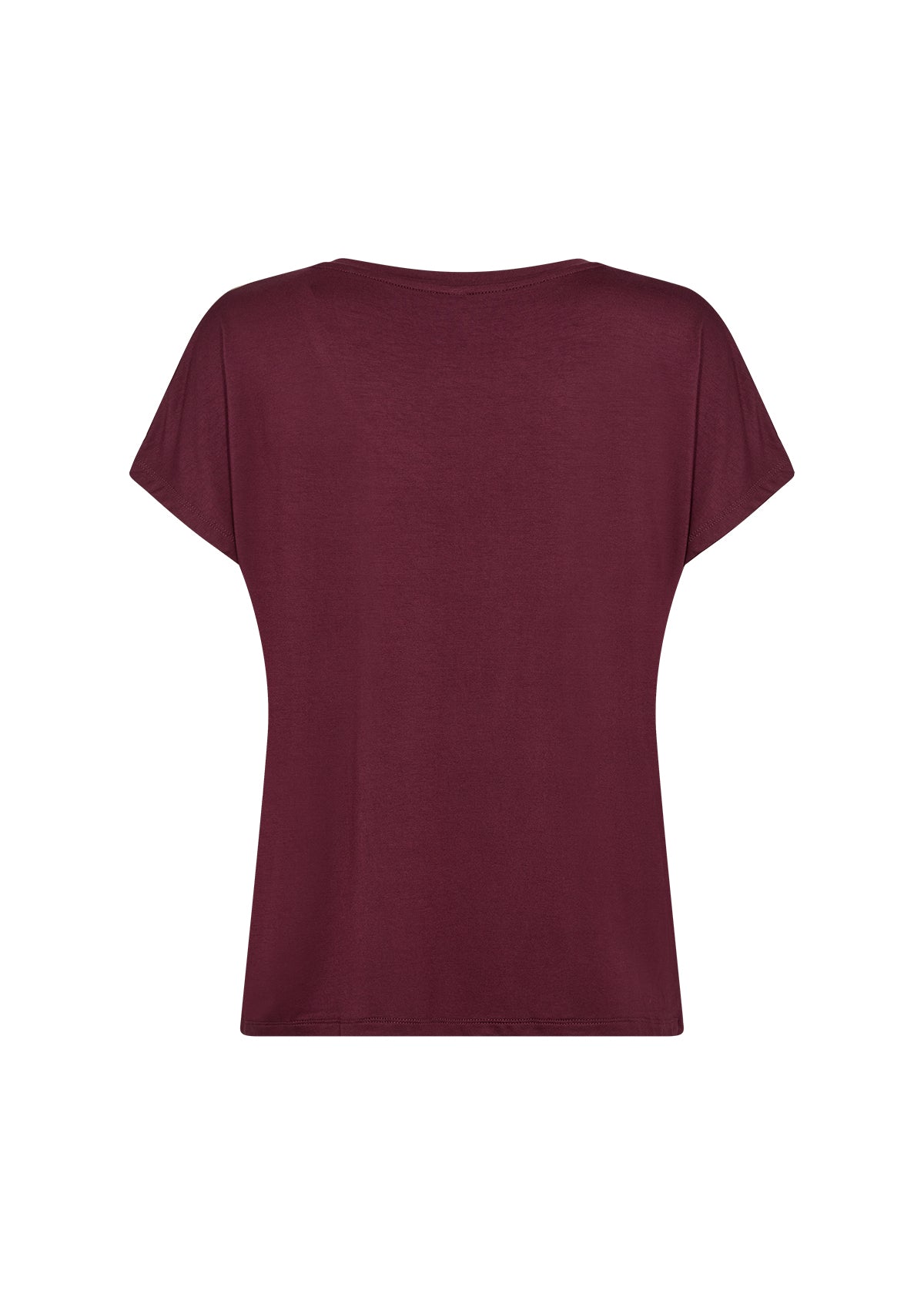 SOYA CONCEPT Marica 32 Wine Vneck T-Shirt