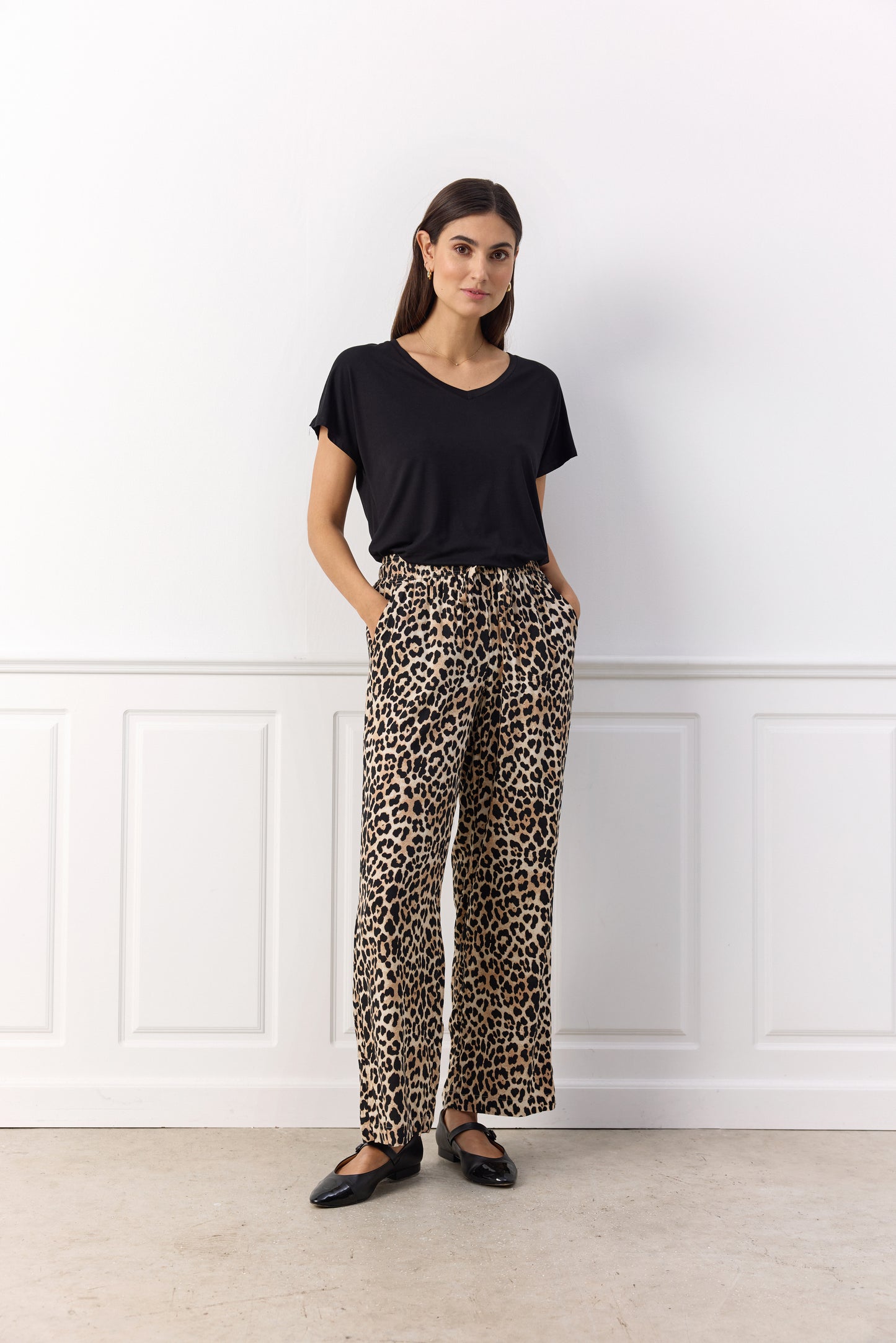 SOYA CONCEPT PIETTA Leopard Trousers
