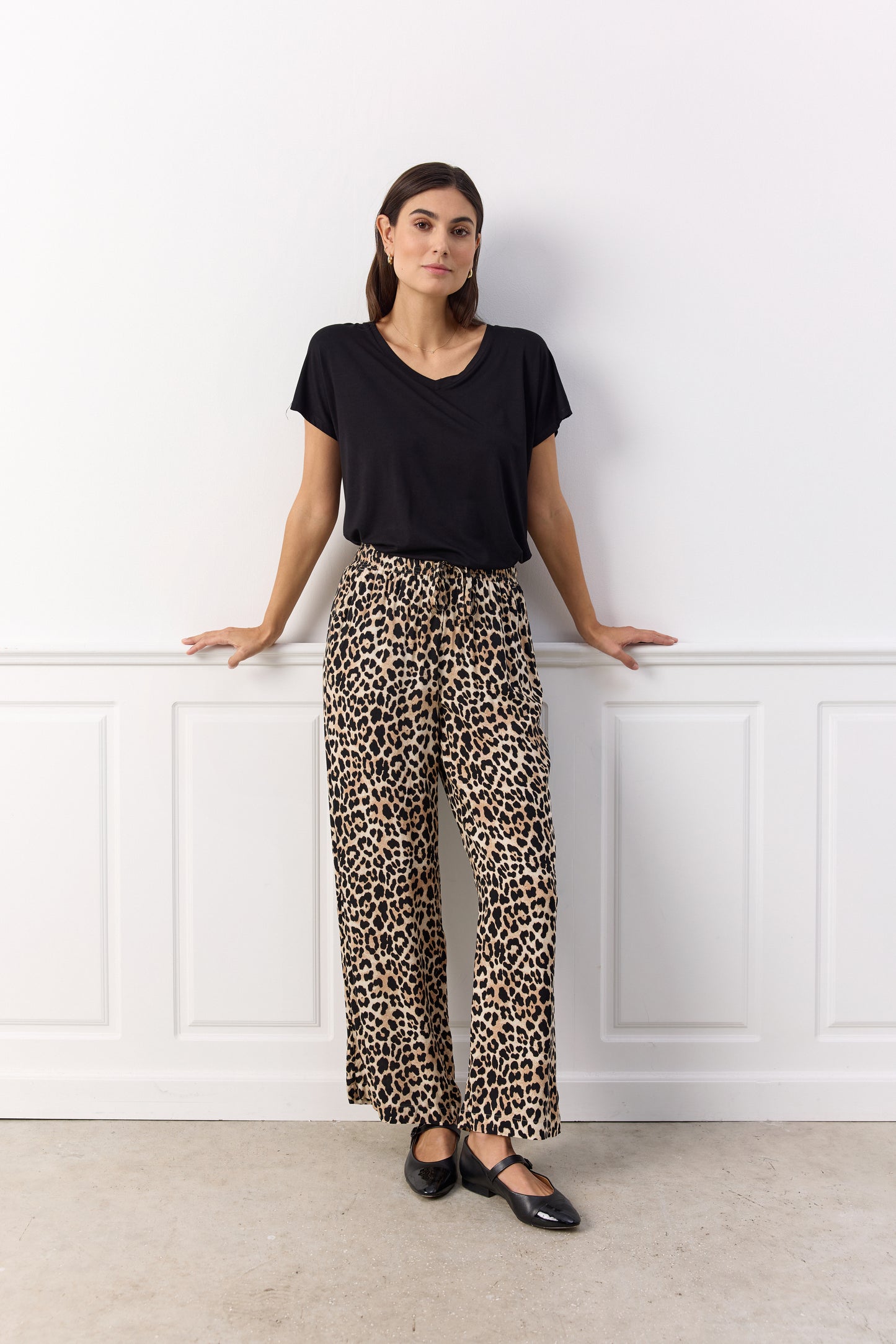 SOYA CONCEPT PIETTA Leopard Trousers