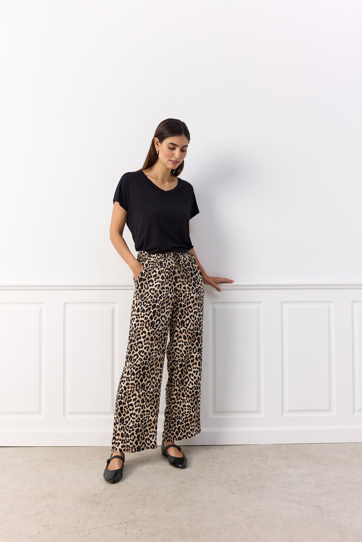 SOYA CONCEPT PIETTA Leopard Trousers