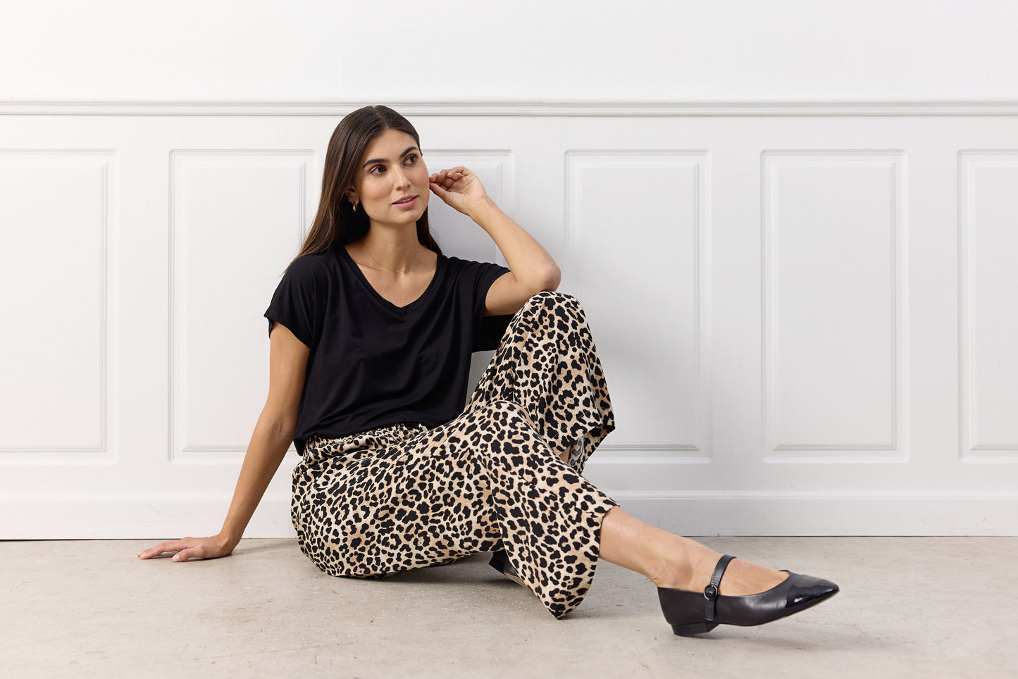 SOYA CONCEPT PIETTA Leopard Trousers