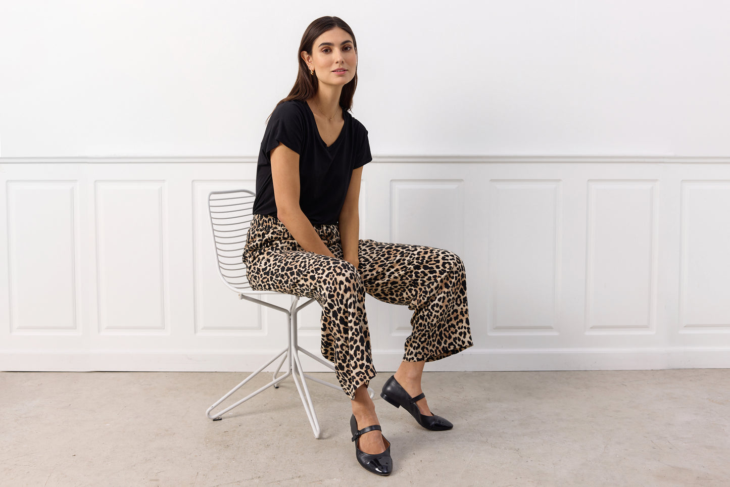 SOYA CONCEPT PIETTA Leopard Trousers