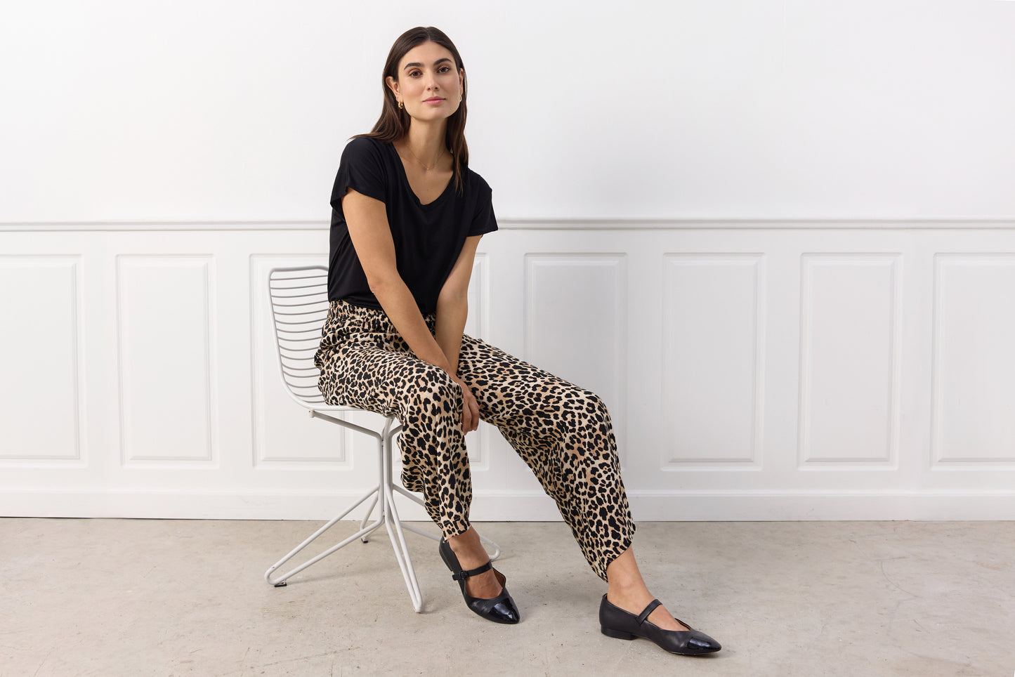 SOYA CONCEPT PIETTA Leopard Trousers