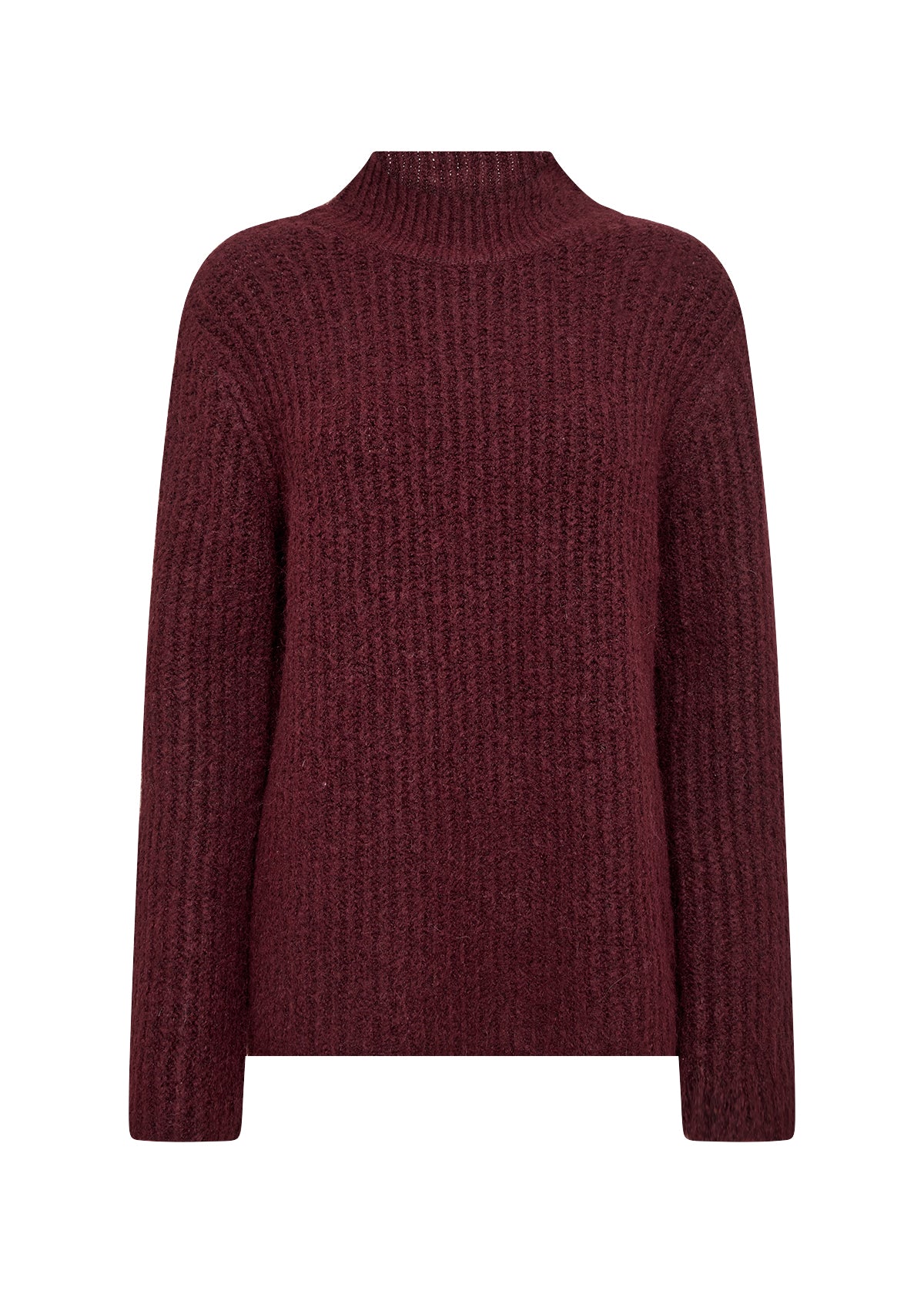 SOYA CONCEPT TORINO Burgundy Red Wine Knit