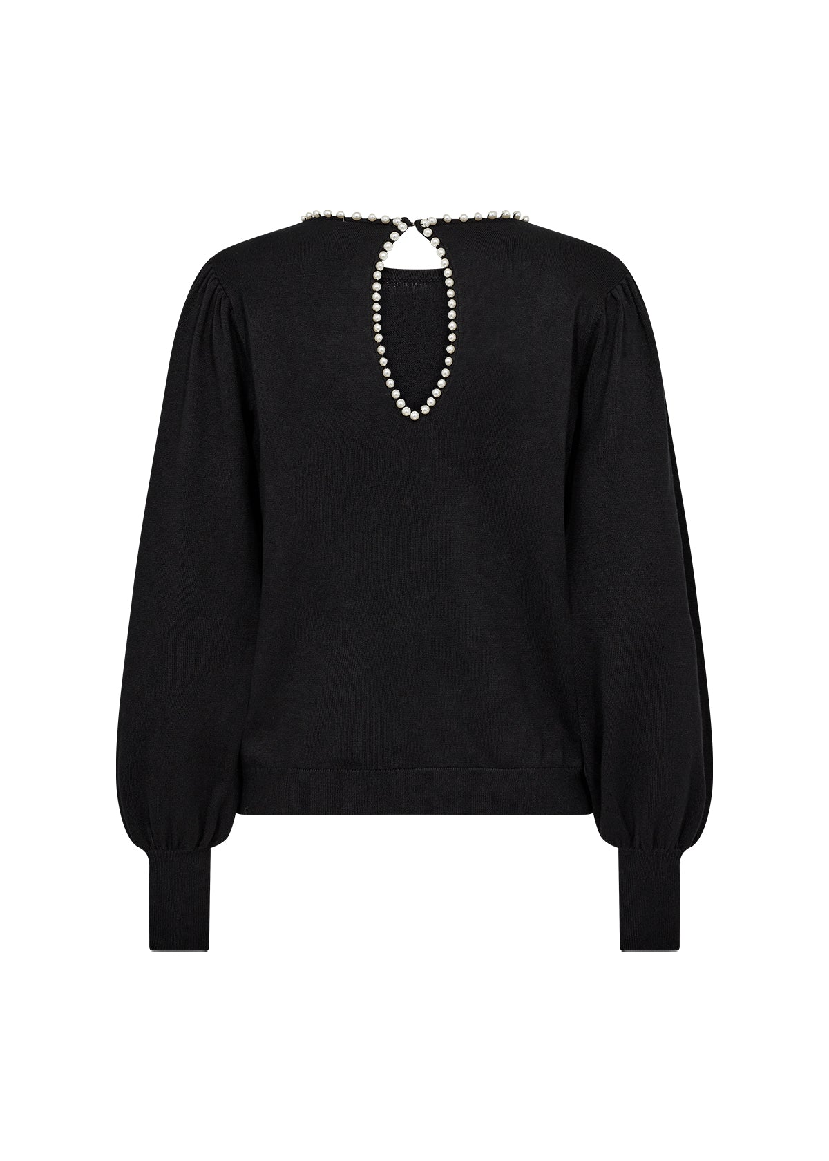 SOYA CONCEPT DOLLIE 773 Elegant Black Pearl Pullover Knit