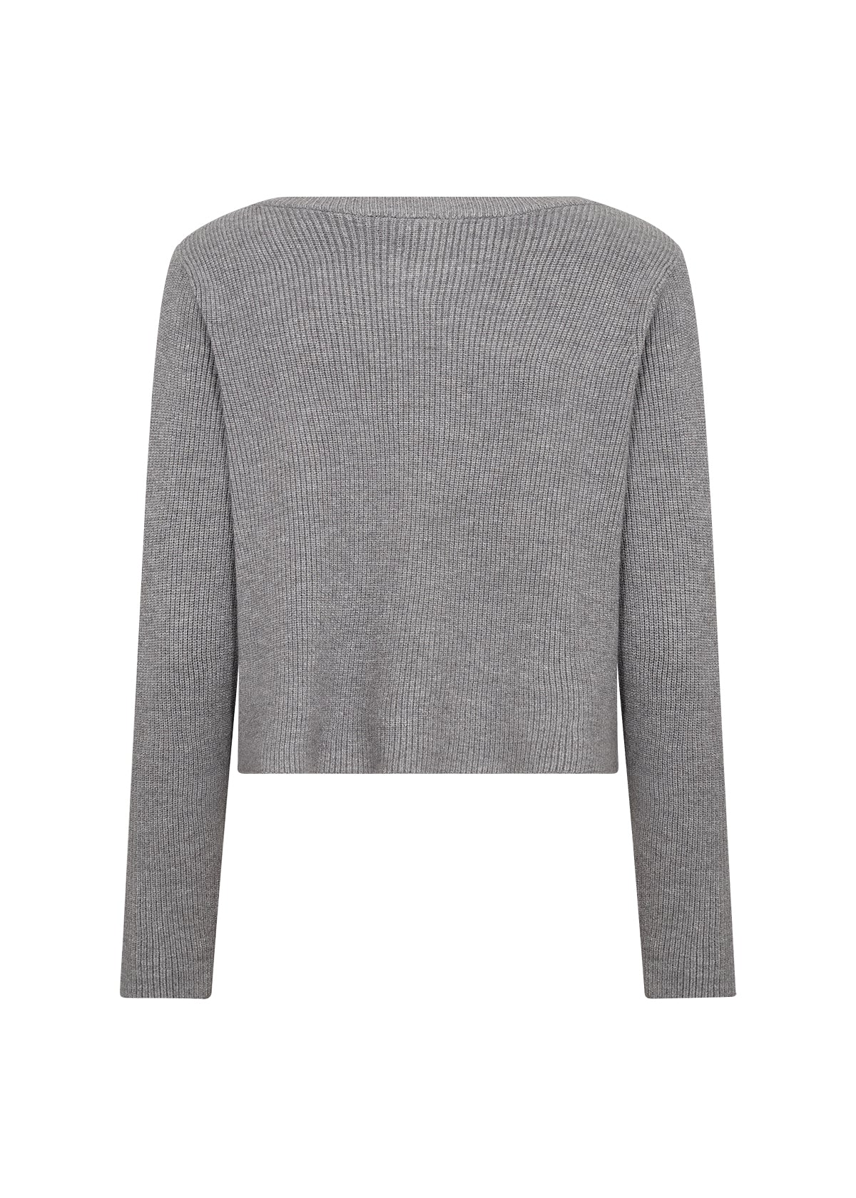 SOYA CONCEPT Kanita Grey Bow Tie Cardigan