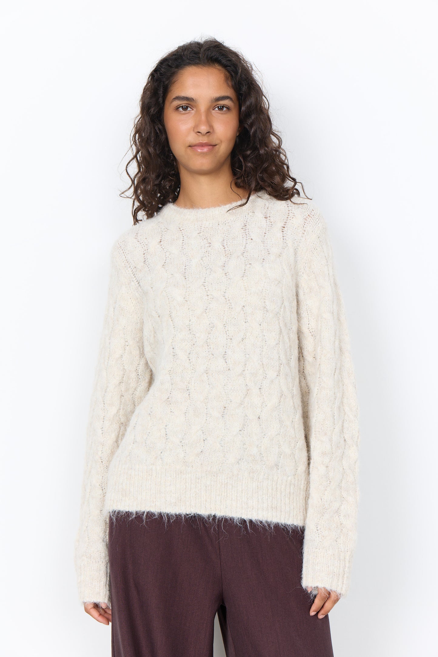 SOYA CONCEPT HEIDA Vanilla Cream Knit