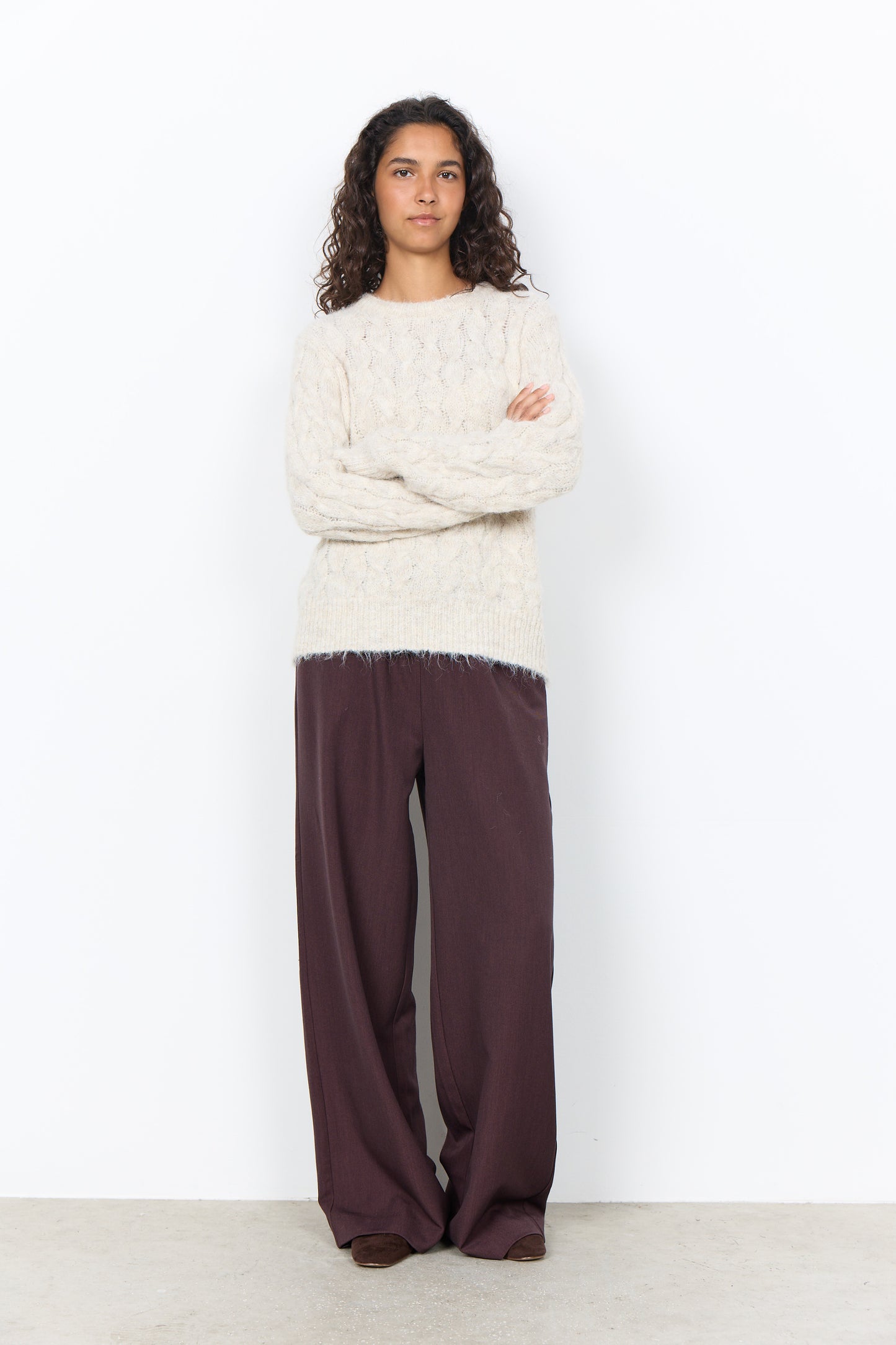 SOYA CONCEPT HEIDA Vanilla Cream Knit